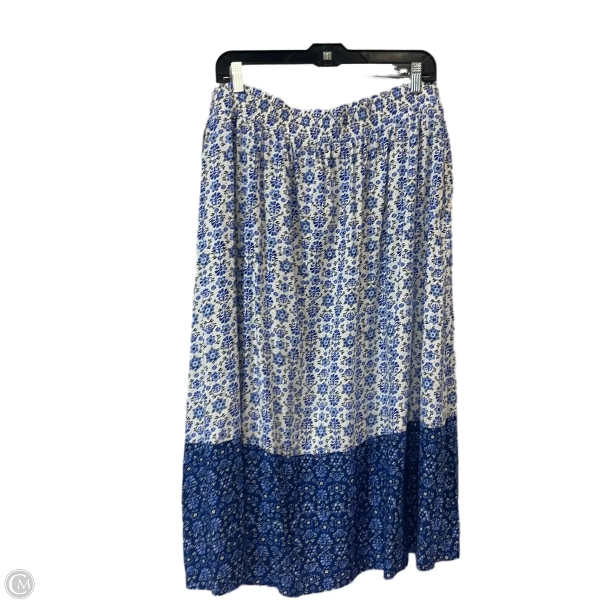 Skirt Maxi By Croft And Barrow In Blue, Size: L、mySite、garagedoors4me