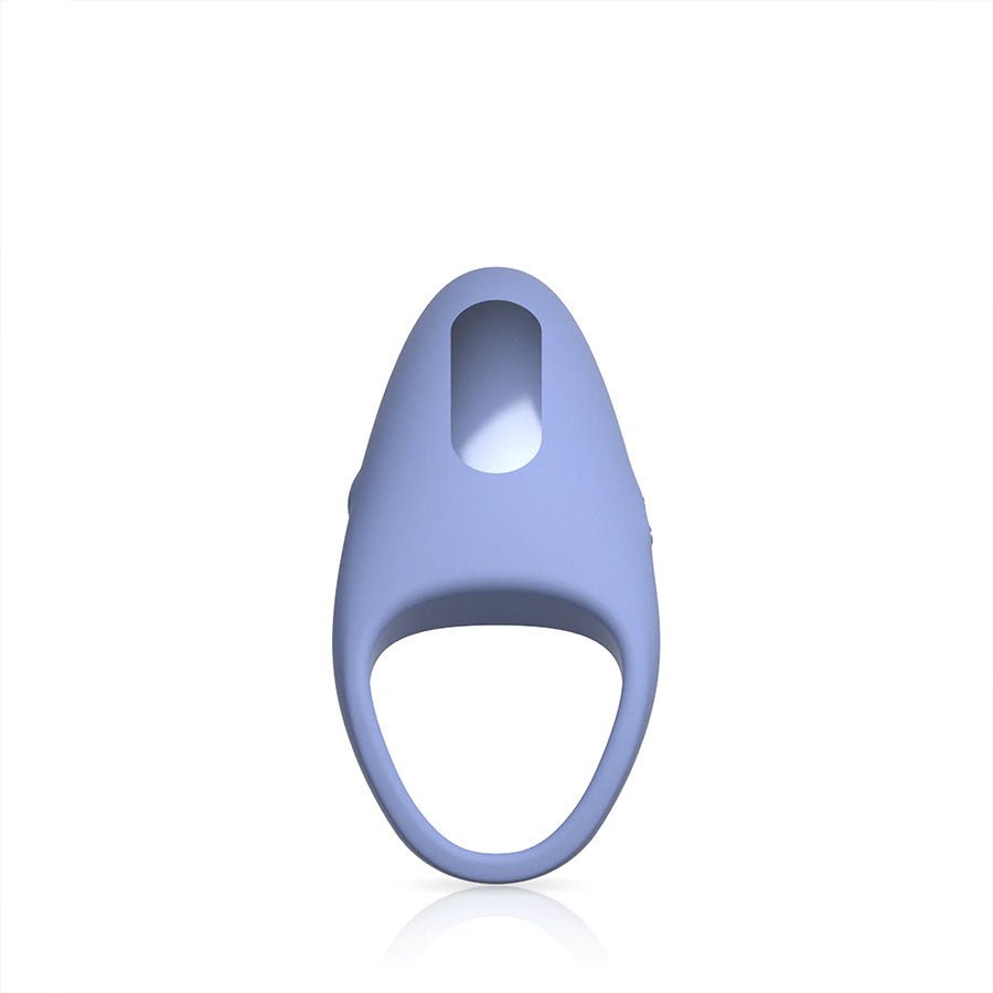 JimmyJane Tarvos Rechargeable Blue Silicone Cock Ring with Remote、mySite、bottomscart