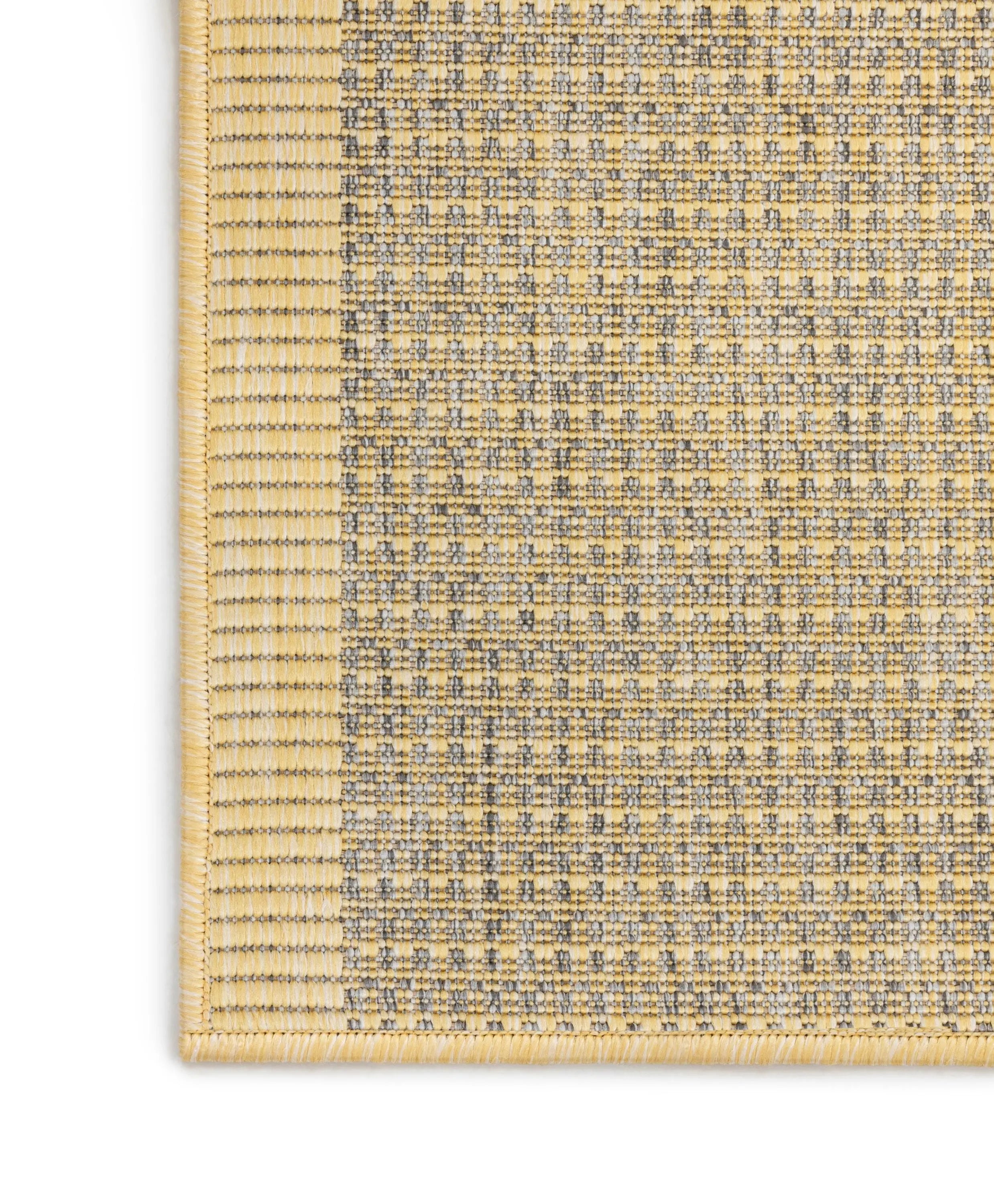 Odin Custom Size Indoor/Outdoor Runner Solid & Striped Yellow 31 Inch Width x Choose Your Length Hallway Flat-Weave Runner Rug、mySite、gigharbornorthrealestate