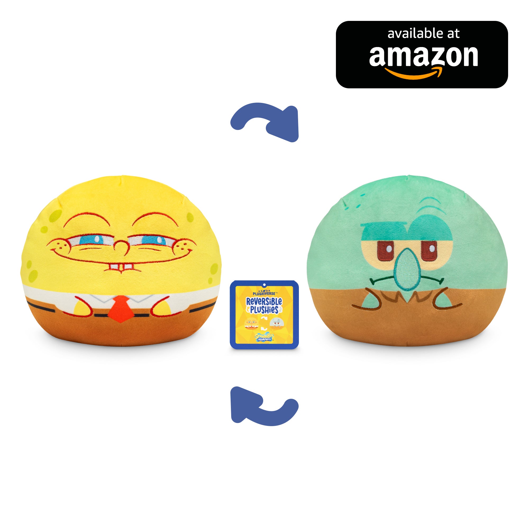 SpongeBob & Squidward 6 Reversible Plushie、mySite、lovesweatpilates