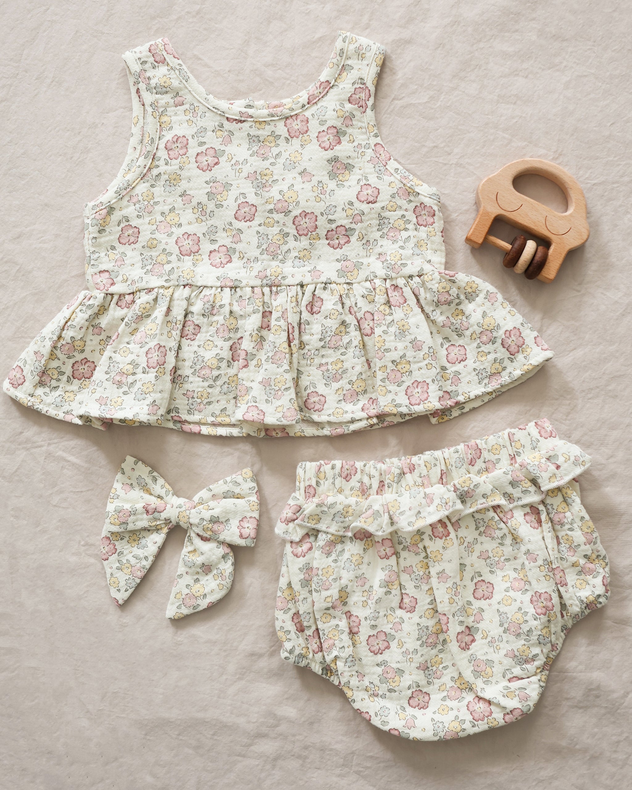  Sleeveless Peplum Set || Bloom、mySite、layawaytickets