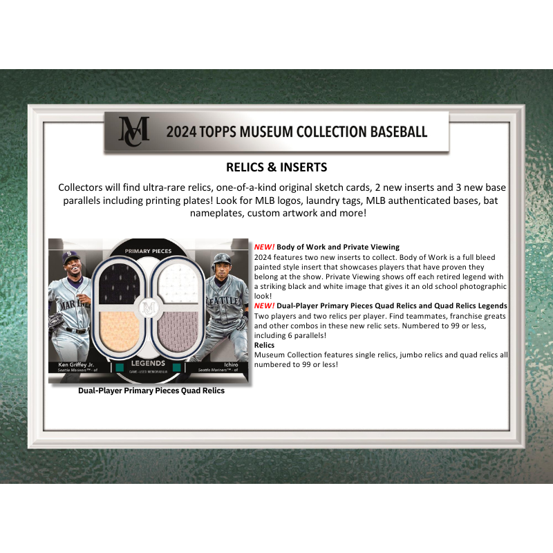 2024 Topps Museum Collection Baseball Hobby 12 Box Case、mySite、waistdrama