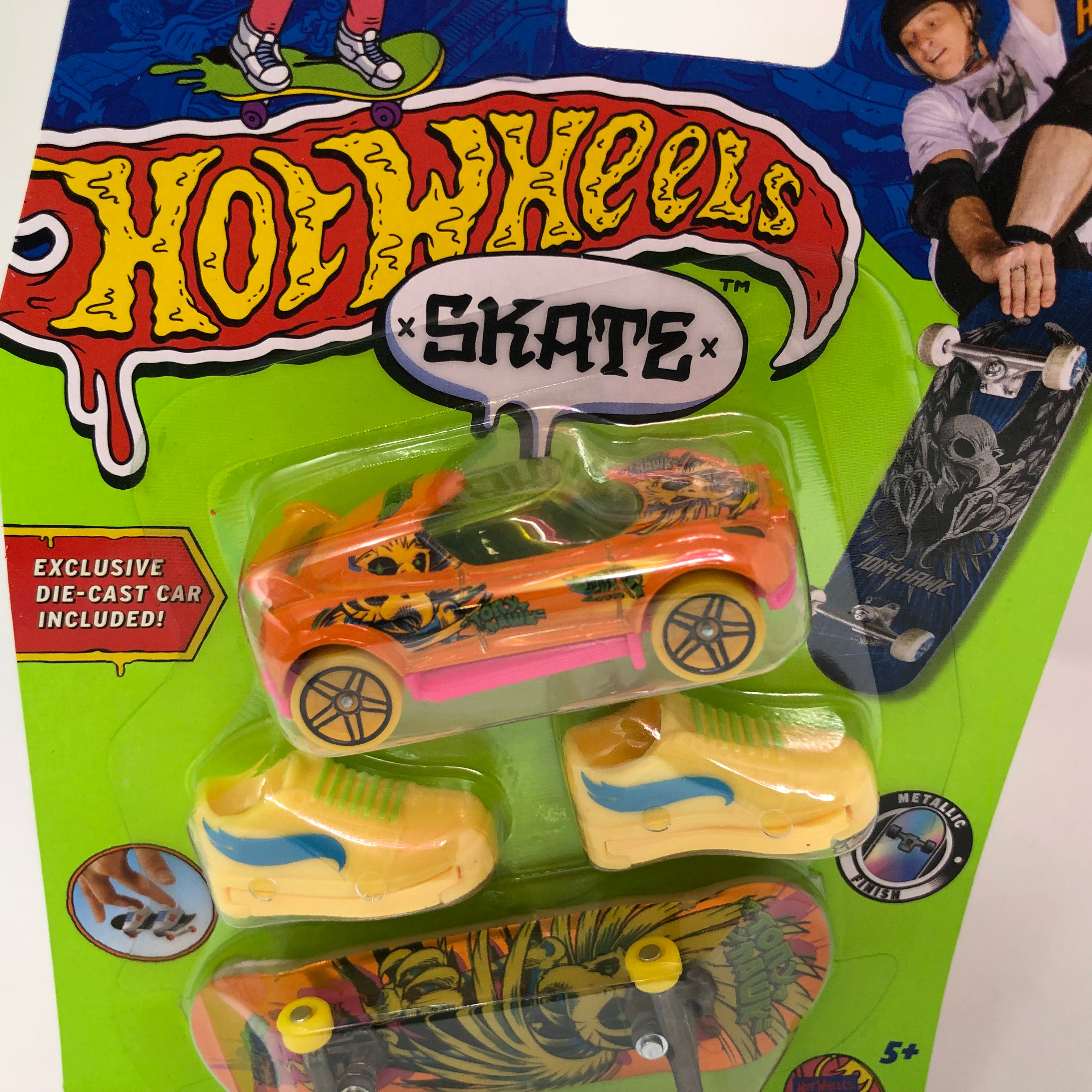 2023 Hot Wheels Skate * Hi Beam Car w/ Skate Board by Tony Hawk & Shoes、mySite、hgirdovlk