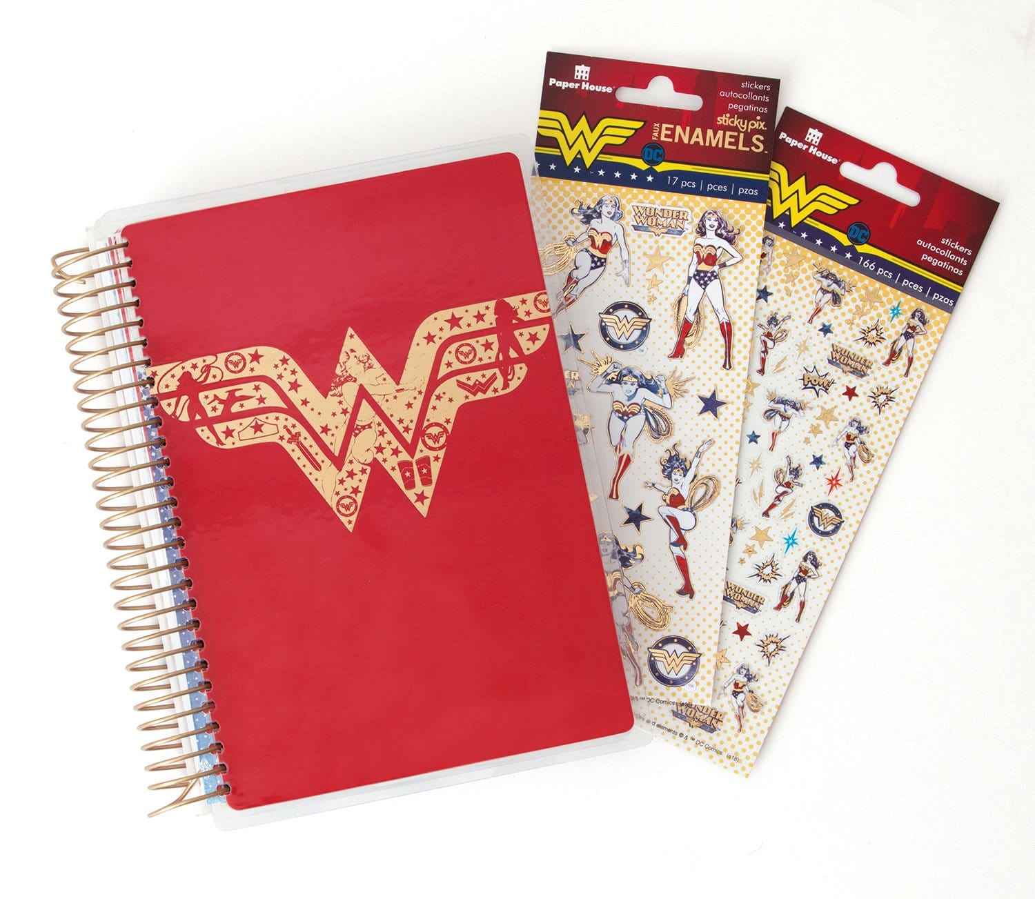  Weekly Planner Set - Undated Wonder Woman Mini、mySite、ghnorth