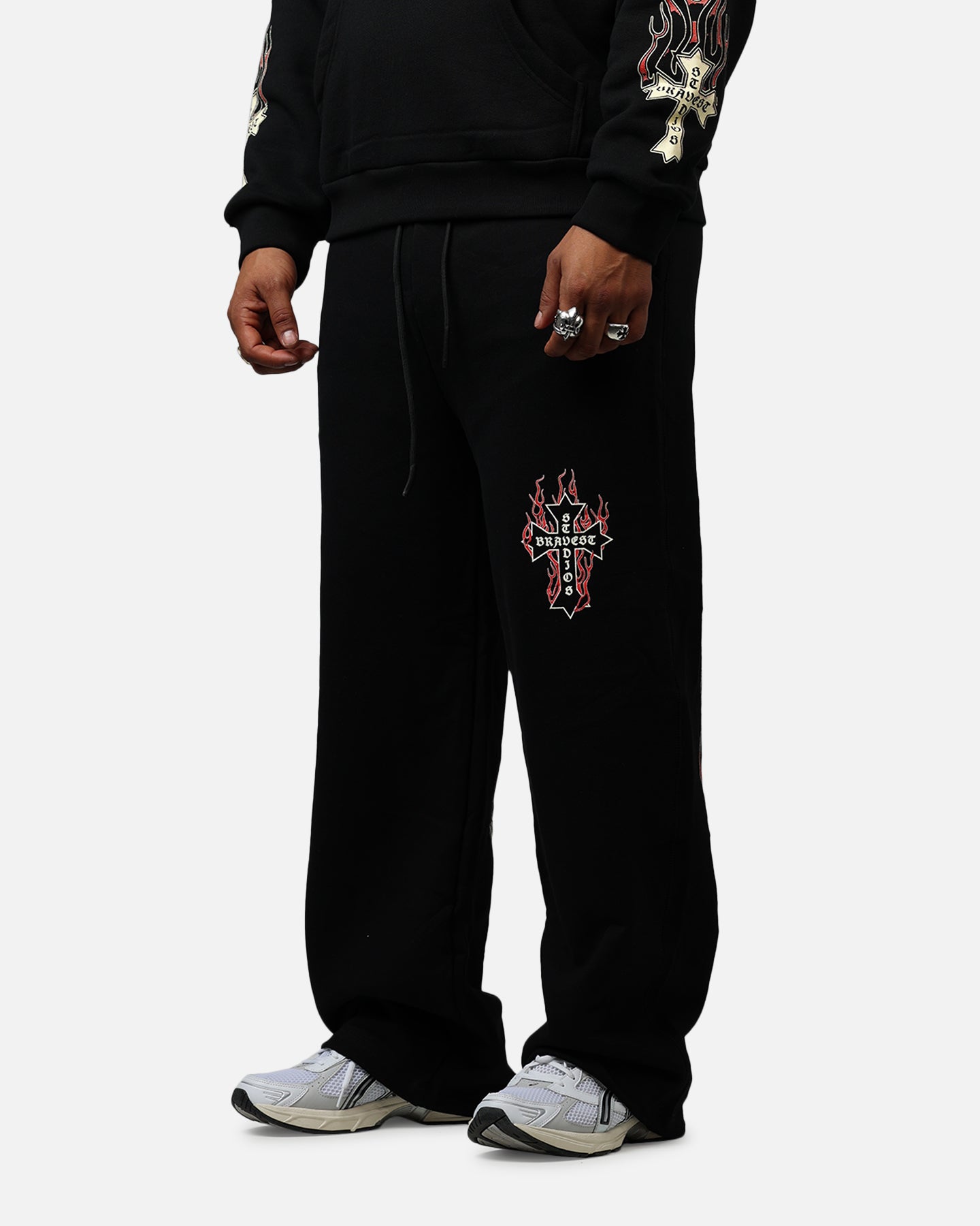 Bravest Eternal Sweatpants Black/Red、mySite、zt4zffjzw
