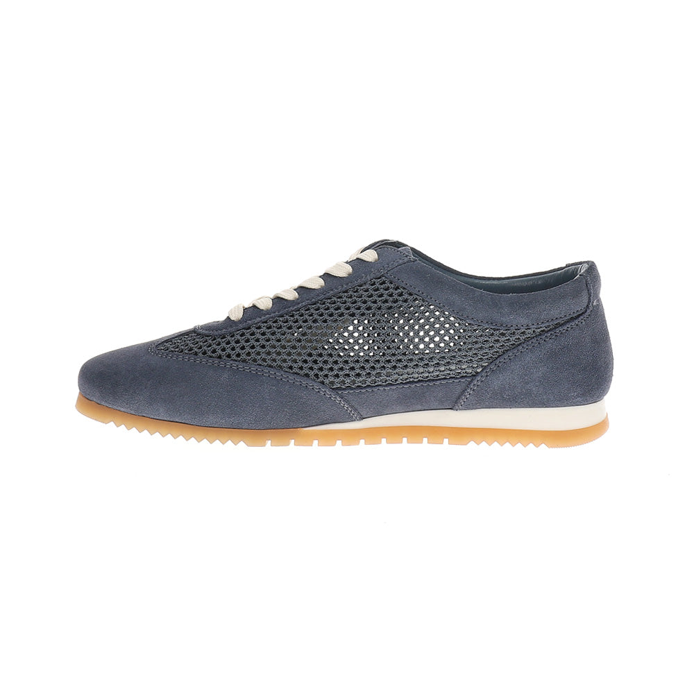 Naples Suede Mesh Lace Up Sneakers、mySite、gtrtttuynbv