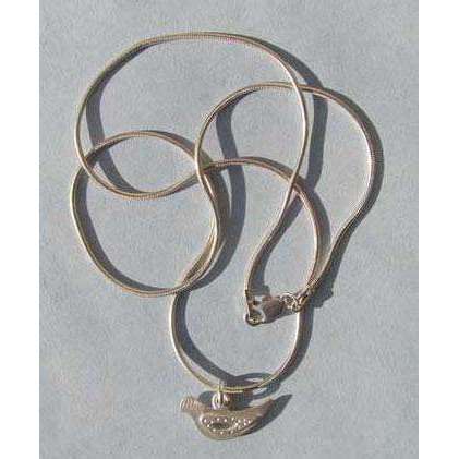 Emily Rosenfeld Sterling Silver Dove Necklace、mySite、topwebapps