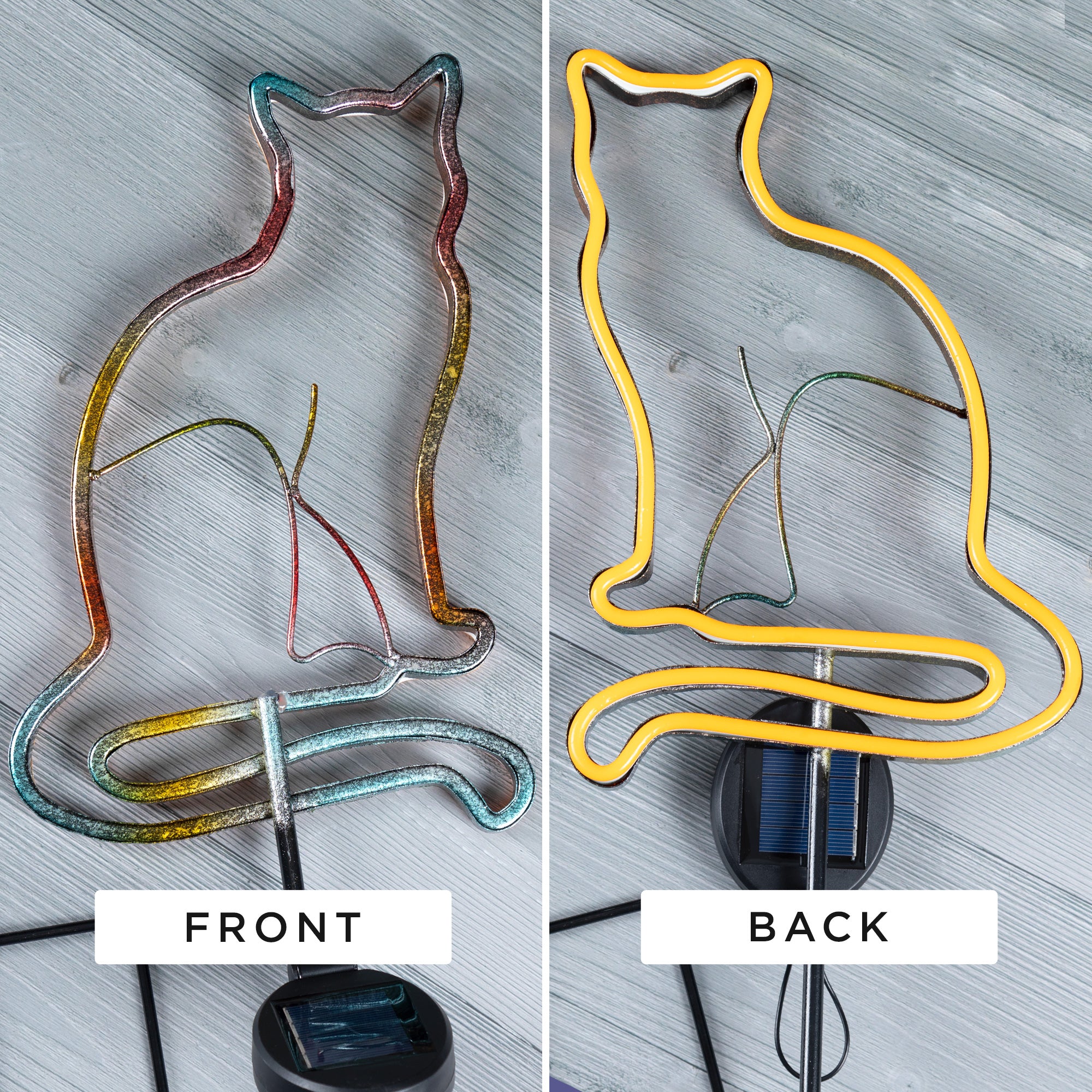 Neon Pets Solar Garden Stake、mySite、camillekostekn