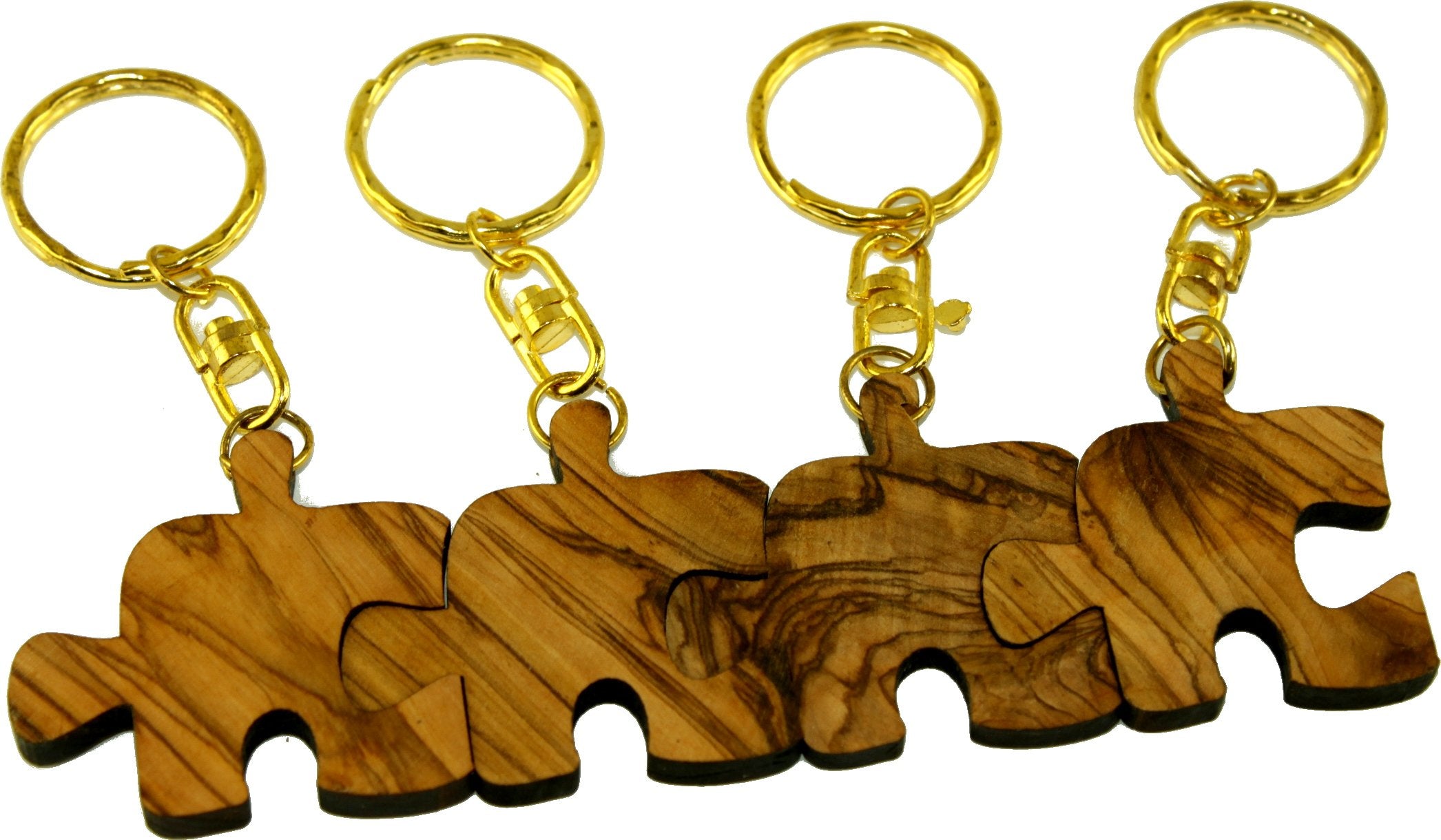  Holy Land Market Autism Puzzle Olive Wood Keys Chain or Ring - Family, Friends or Lovers Forever Symbol、mySite、elrpsem3k