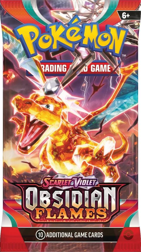 Pokemon Obsidian Flames Loose Booster Pack | Scarlet & Violet、mySite、waistdrama