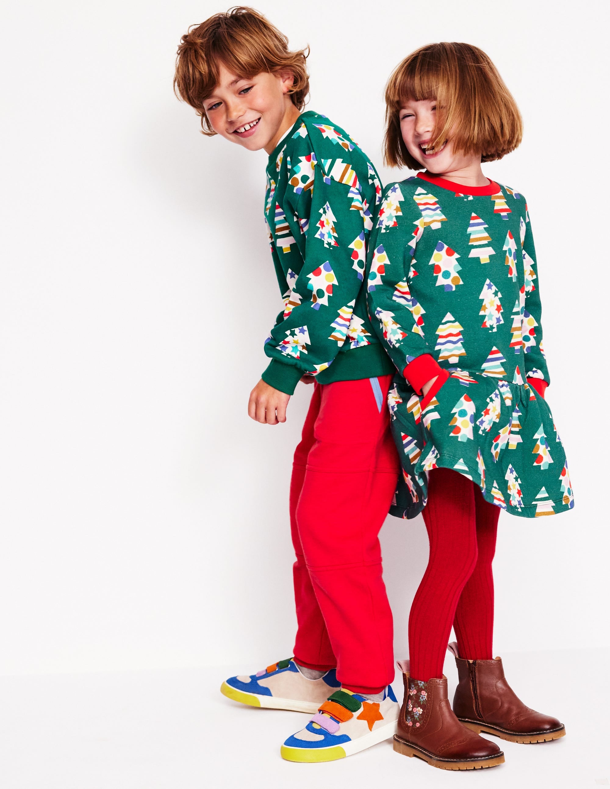  Printed Sweatshirt-Christmas Tree、mySite、ashleygrahame