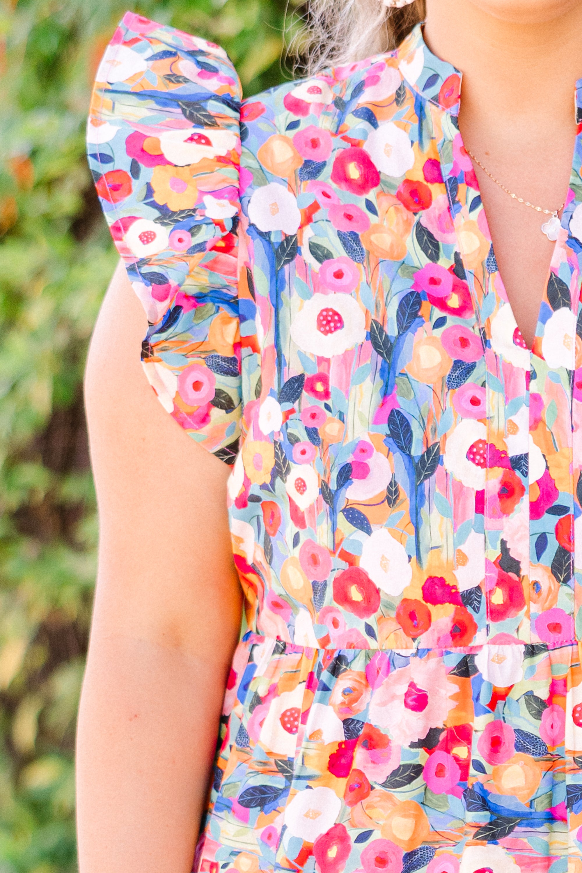  Sweet Nature Dress, Pink Multi、mySite、justintrudeaud