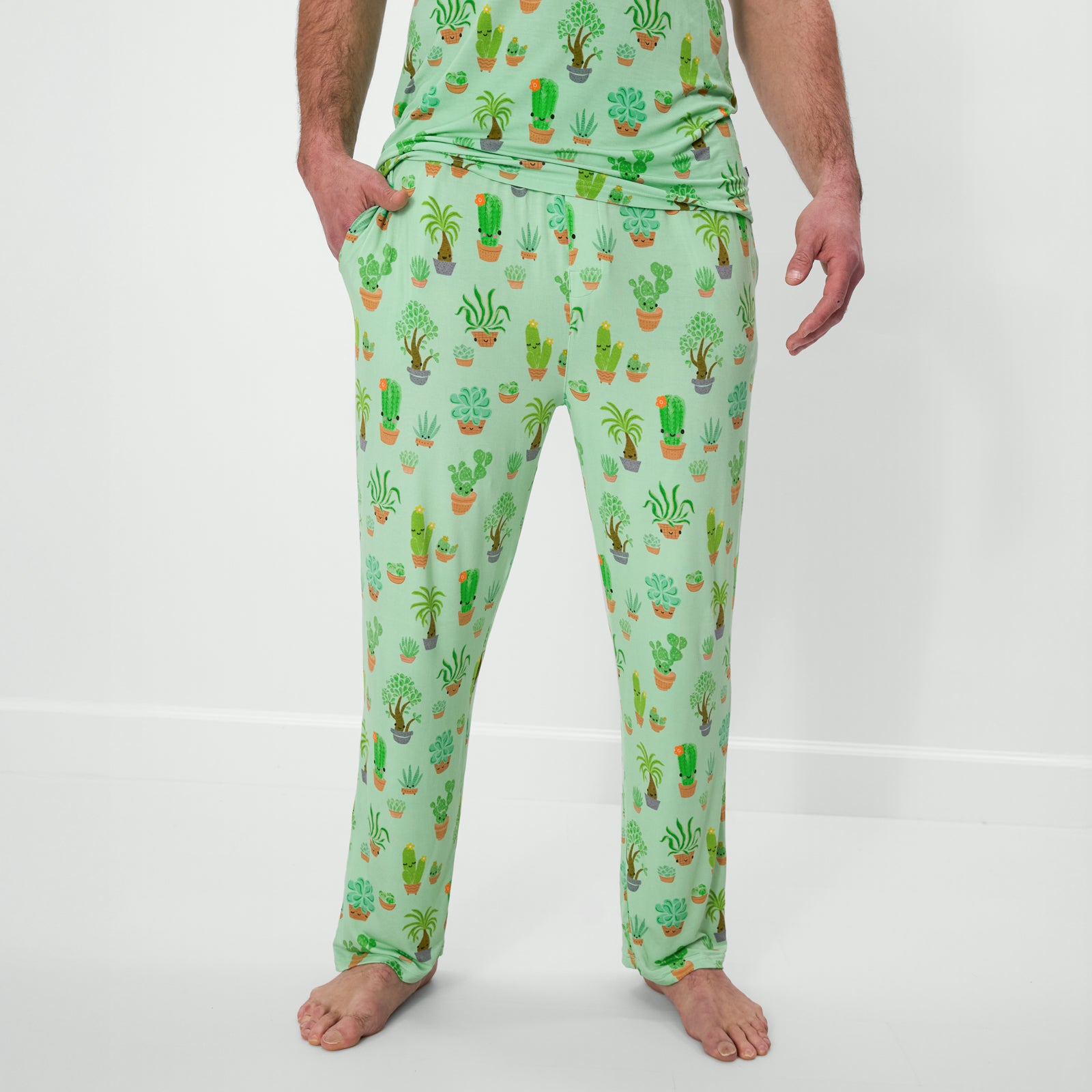  Succulent Love Men's Pajama Pants、mySite、layawaytickets