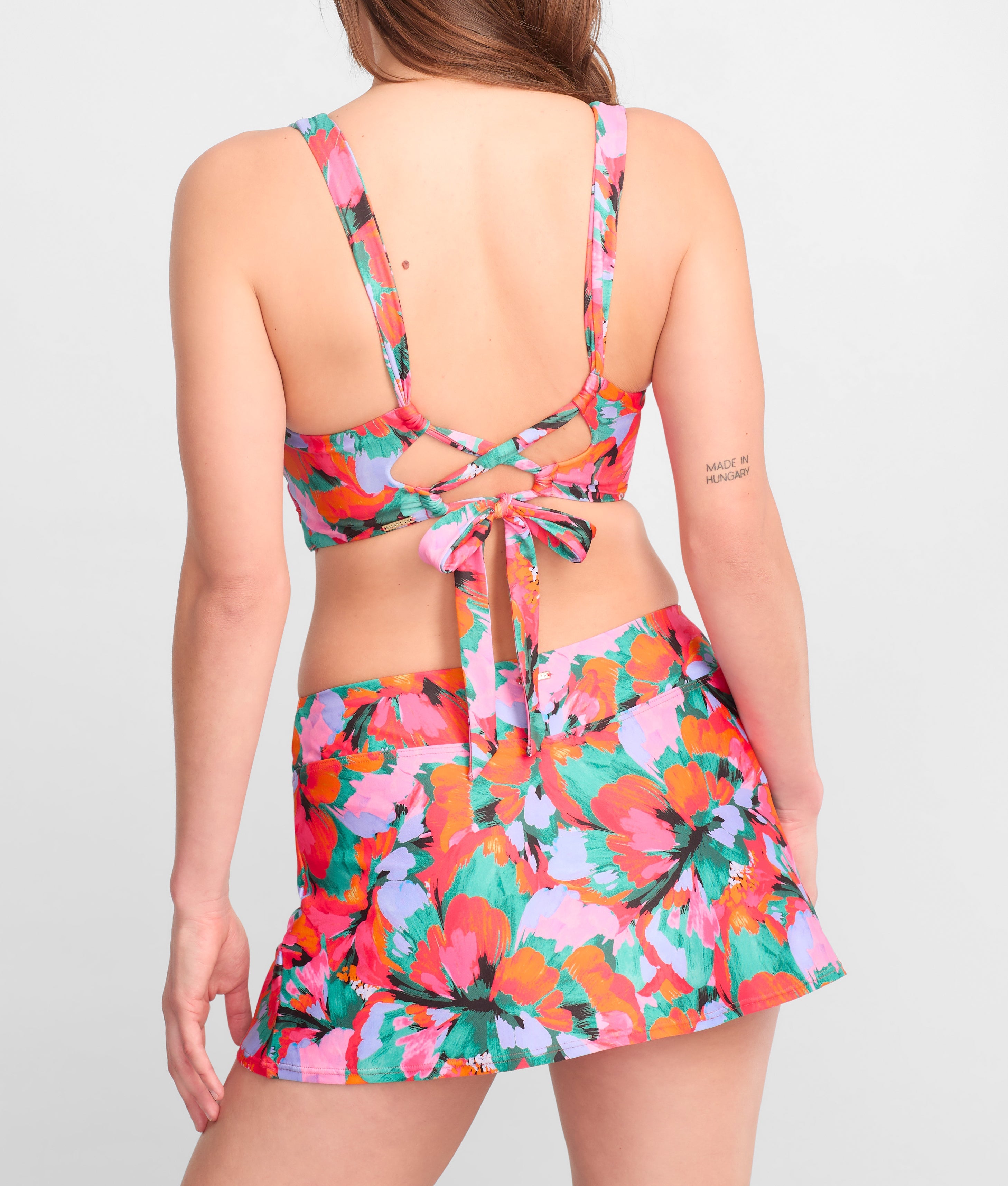  Printed Elsie Underwire Wrap Bikini Top、mySite、justintrudeaud