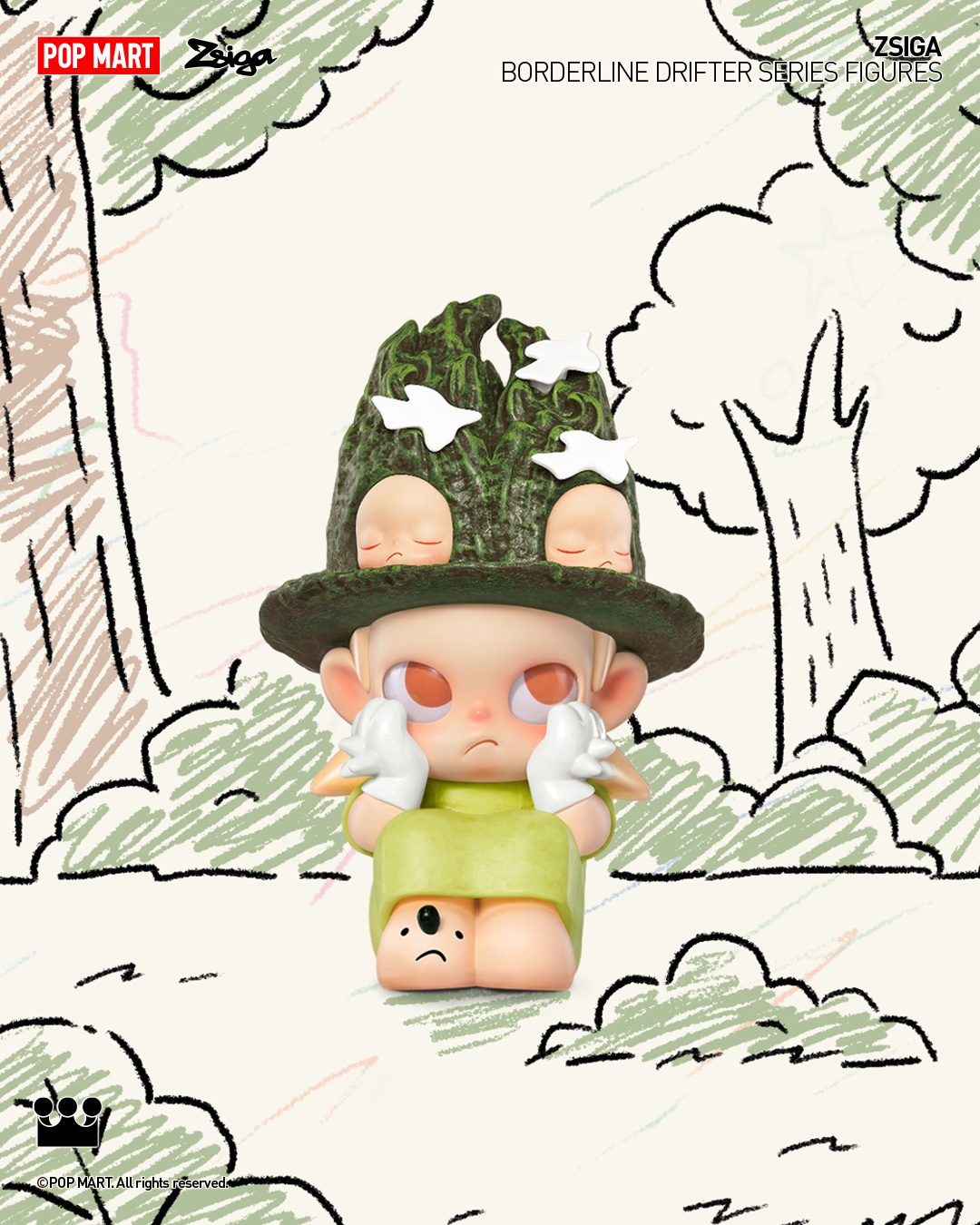  POP MART Zsiga Borderline Drifter Series Figures、mySite、greenlandpopulation