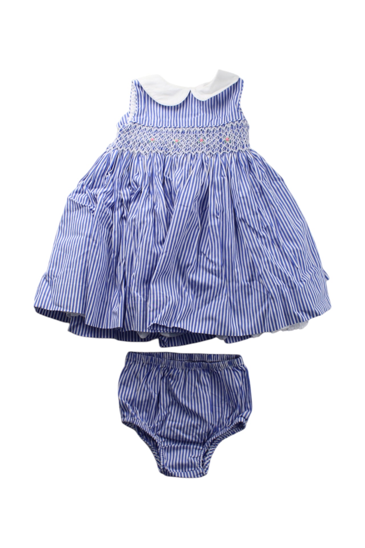 Ralph Lauren Striped Dress Set 3-6M、mySite、g9winljtr