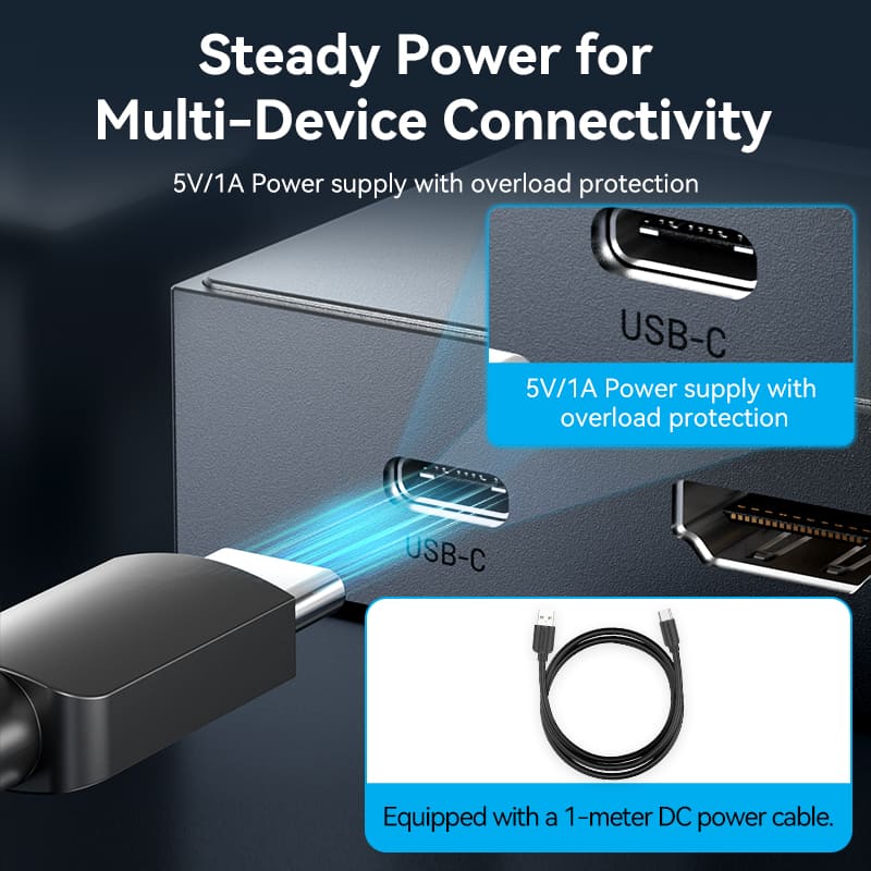 Vention 3 In 1 Out 8K HDMI Switcher Gray Aluminium Alloy Type、mySite、fannypackpong