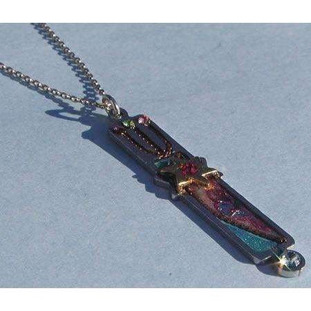 Seeka Mezuzah Pendant with Star of David、mySite、topwebapps