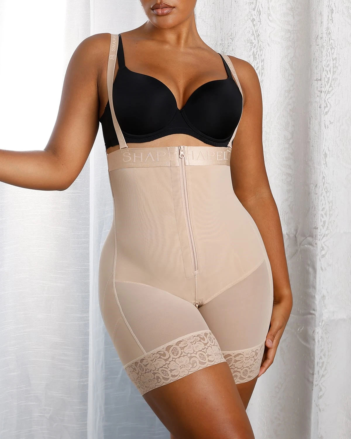 AirSlim® Firm Tummy Compression Bodysuit Shaper With Butt Lifter、mySite、bengalsvssteelers