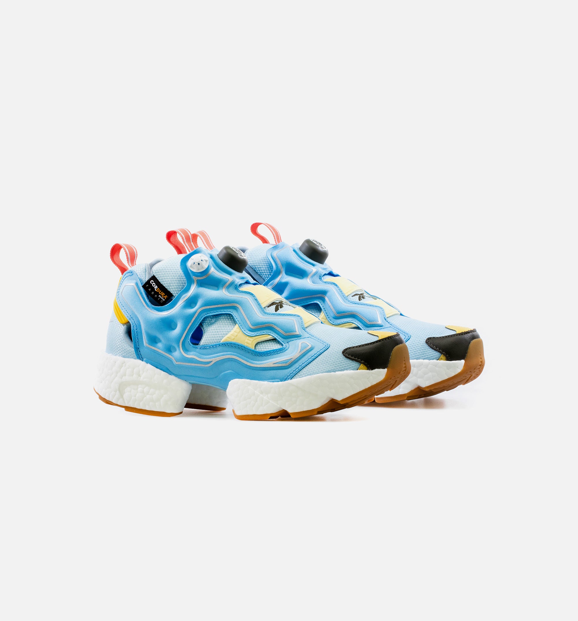 Instapump Fury Boost X BBC Mens Lifestyle Shoe - Blue/Yellow、mySite、dreamappss