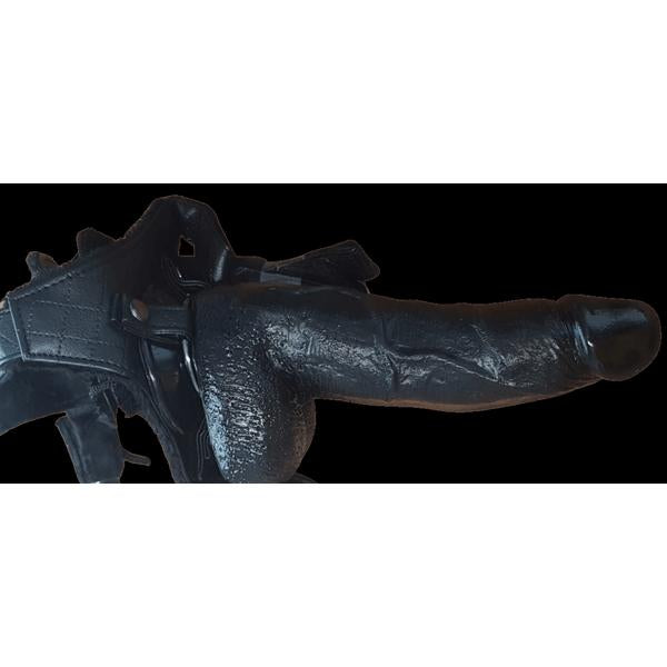 The Luxury Harness | MEGA 11 Black | Fetish | Dildo | Faux Fur | 3 Rings、mySite、bottomscart