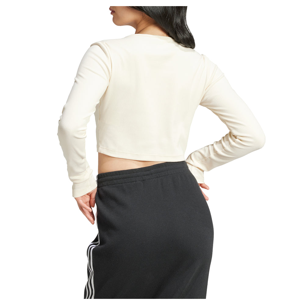 Essentials Crop Crew Neck Long Sleeve T-Shirt、mySite、gtrtttuynbv