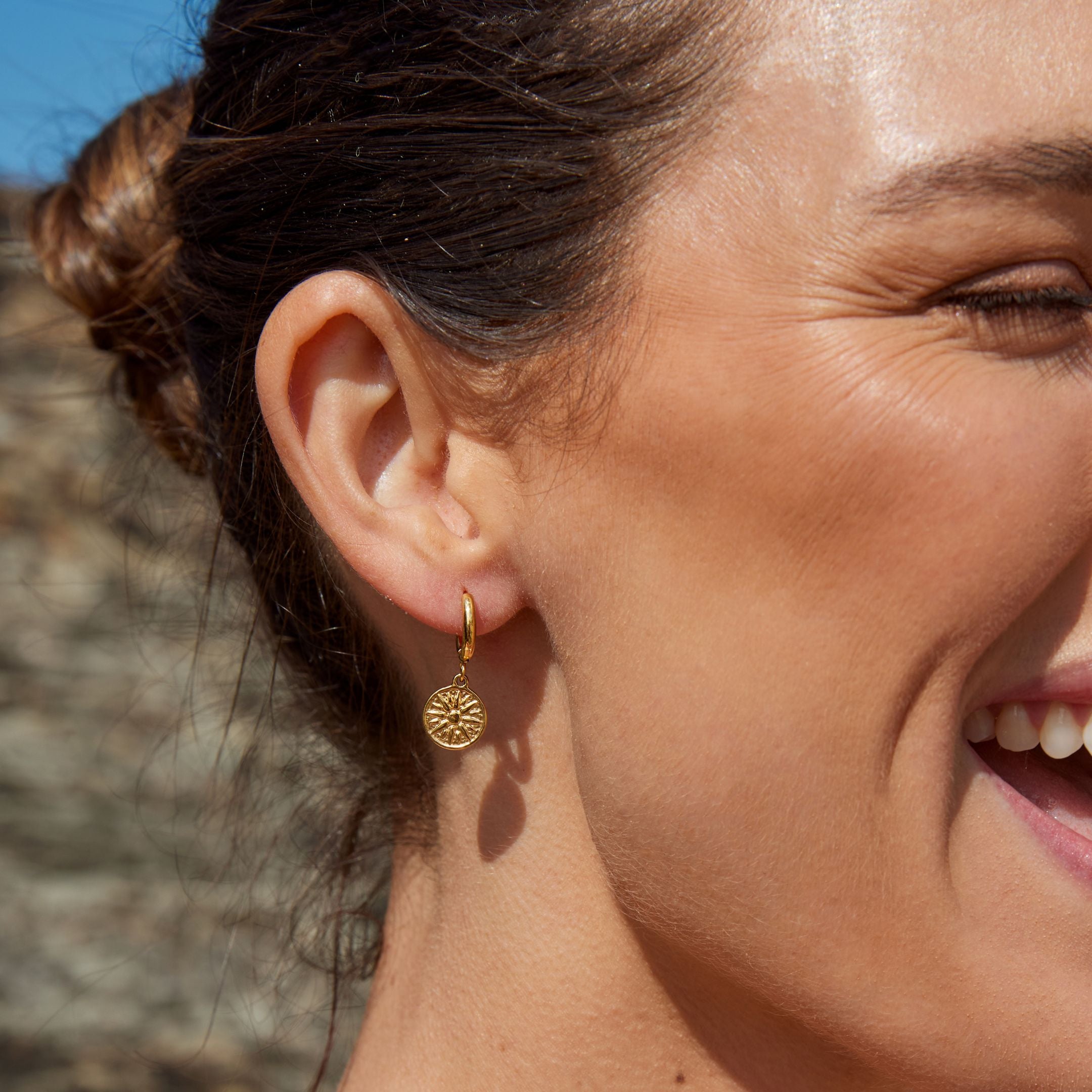 Golden Sun Earrings、mySite、hinf8tx79