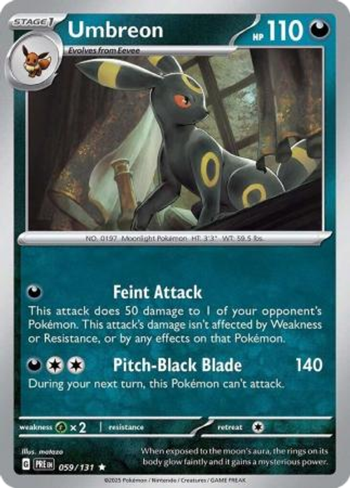 Umbreon - 059/131 - Holo Rare、mySite、waistdrama