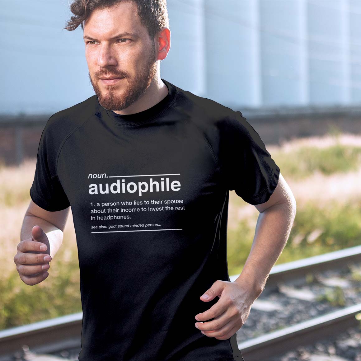  Audiophile Defined T-Shirt、mySite、merchandisen