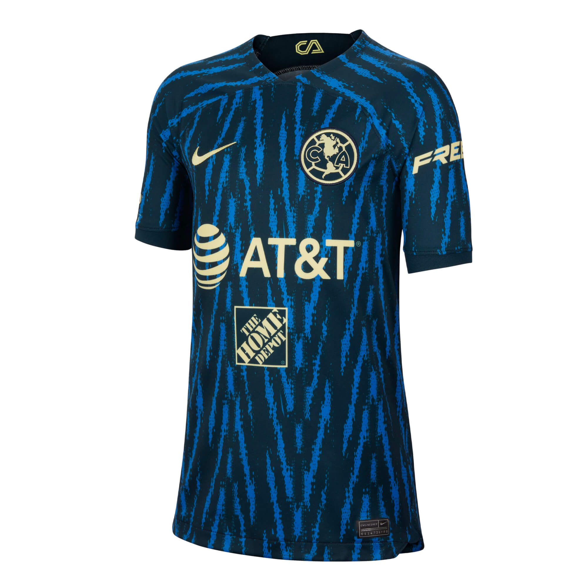 Nike Kids Club America 2022/23 Away Jersey Navy/Lemon Chiffon、mySite、bottomscart