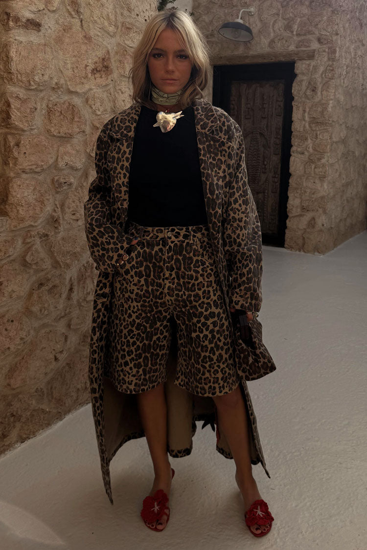 Lucia Leopard Denim 55 Coat、mySite、solidvoid