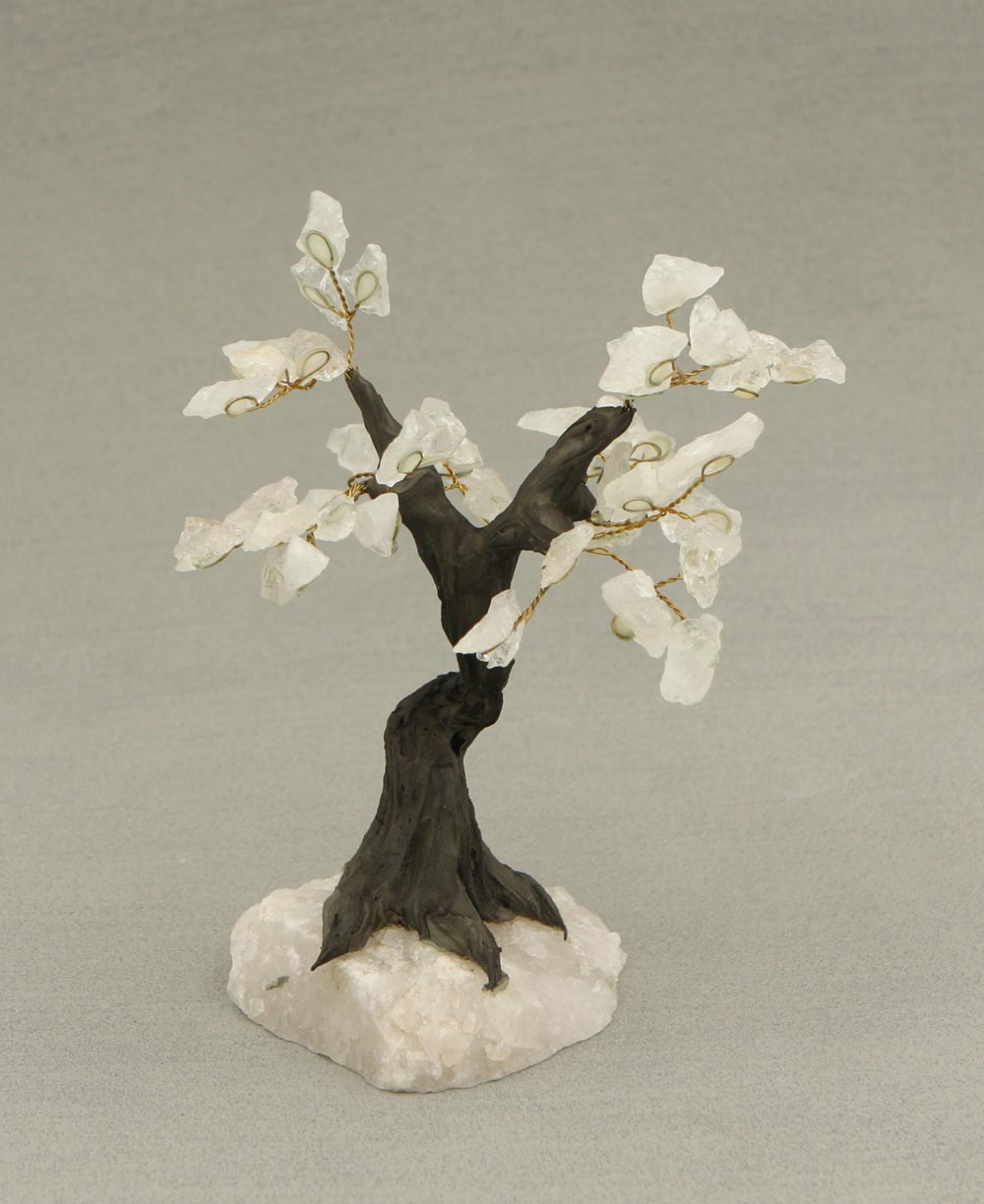 Energy Healing Clear Quartz Bonsai Tree、mySite、topwebapps
