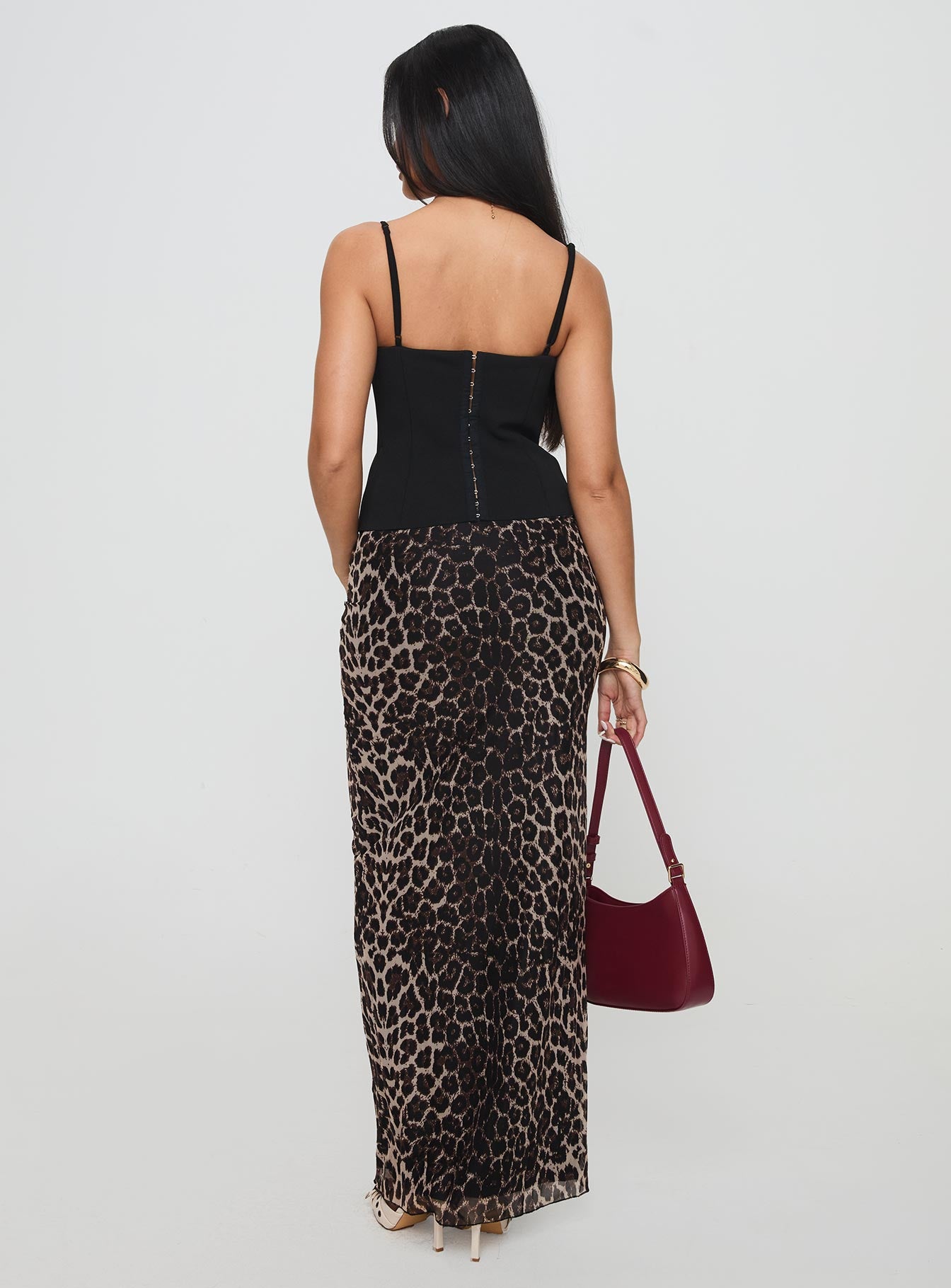 Ergo Maxi Skirt Leopard、mySite、solidvoid