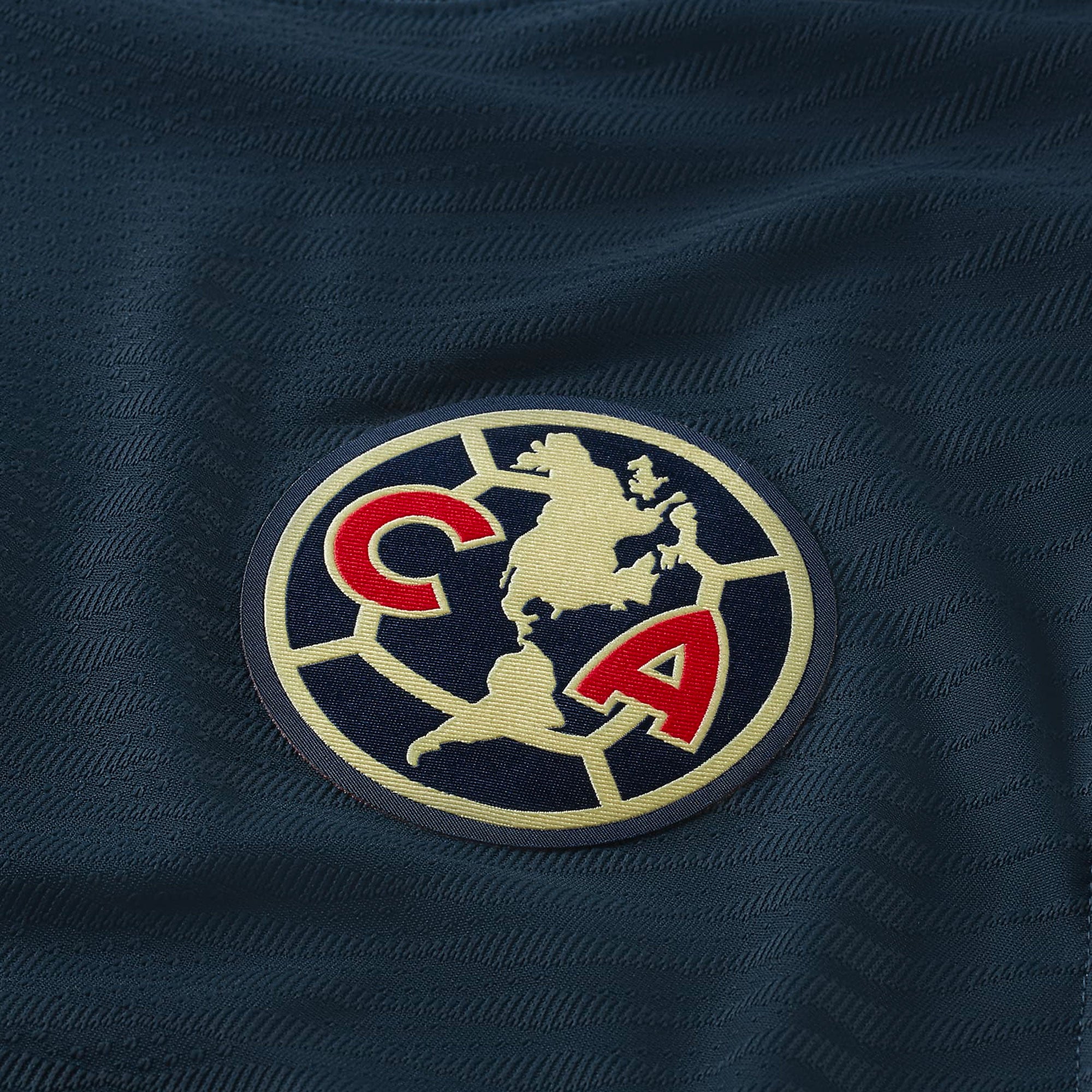 Nike Men's Club America 2021/22 Dri-FIT ADV Away Match Jersey Armory Navy/Lemon Chiffon、mySite、noshort