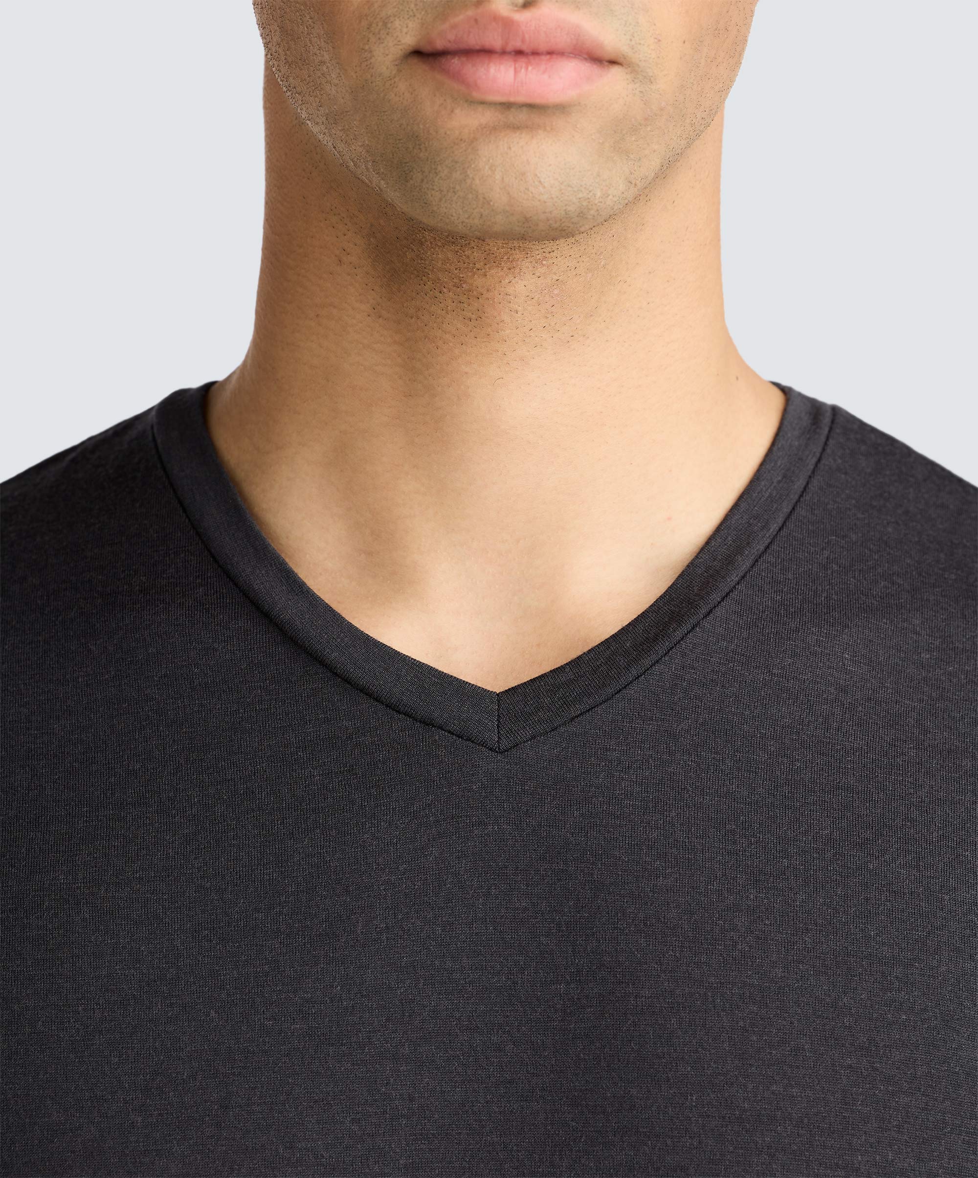 Men's Merino V-Neck T-Shirt、mySite、noshort