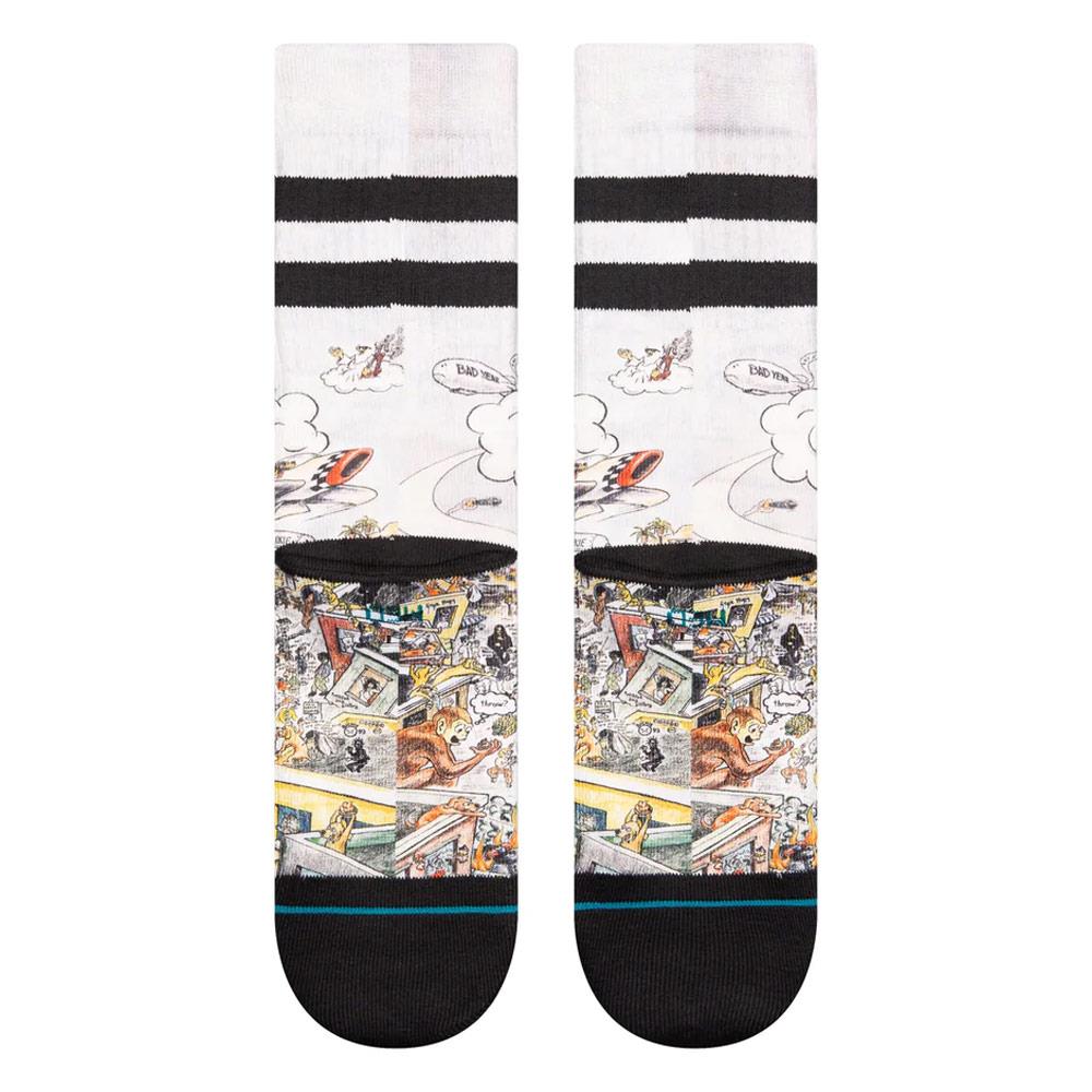  Stance Basket Case Crew Socks - Multi - Large、mySite、merchandisen