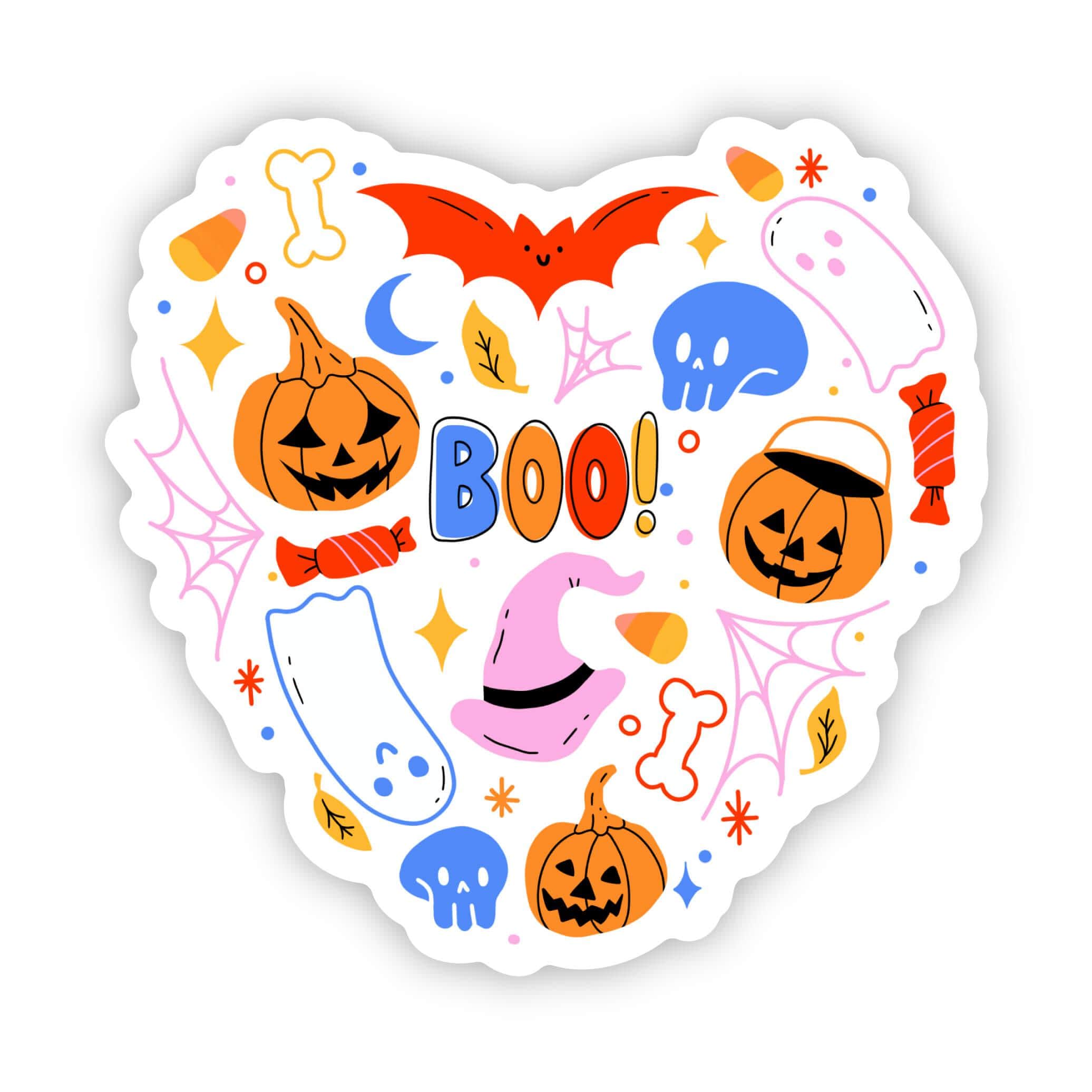 Boo Halloween Sticker、mySite、ghnorth