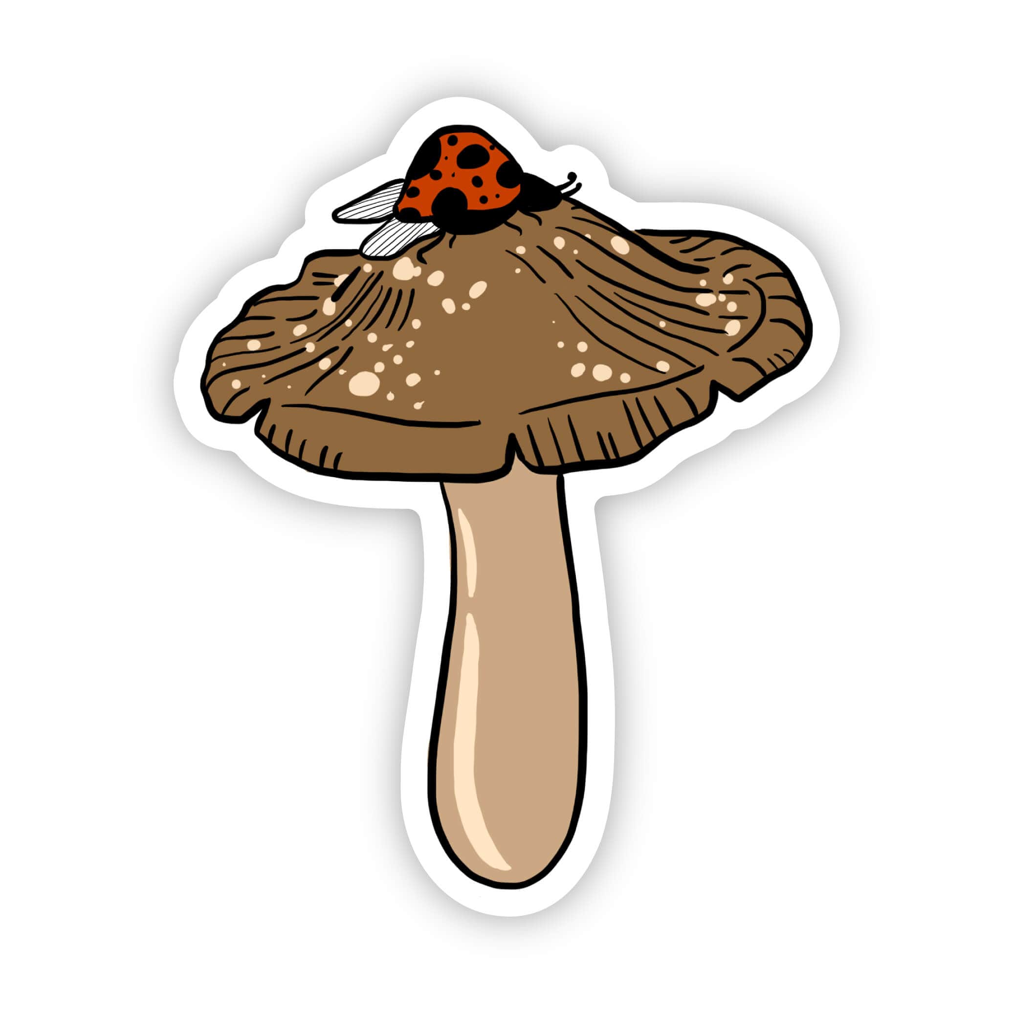  Mushroom & Ladybug Sticker、mySite、elrpsem3k