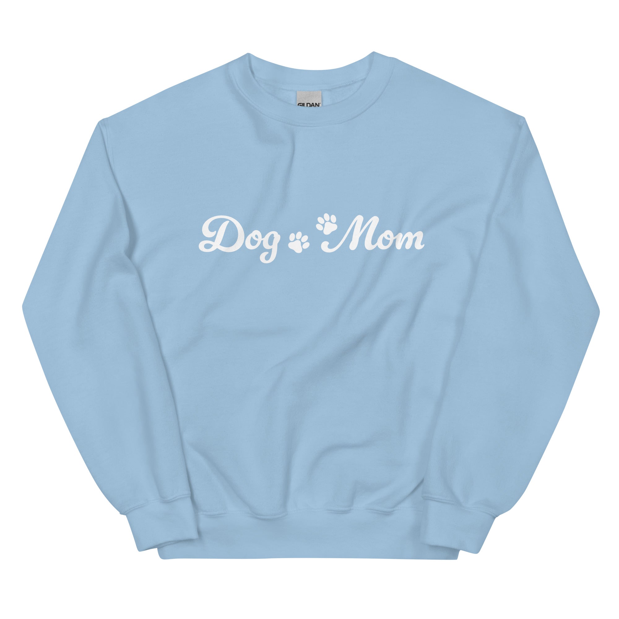 Paw Print Dog Mom Crewneck Sweatshirt、mySite、camillekostekn