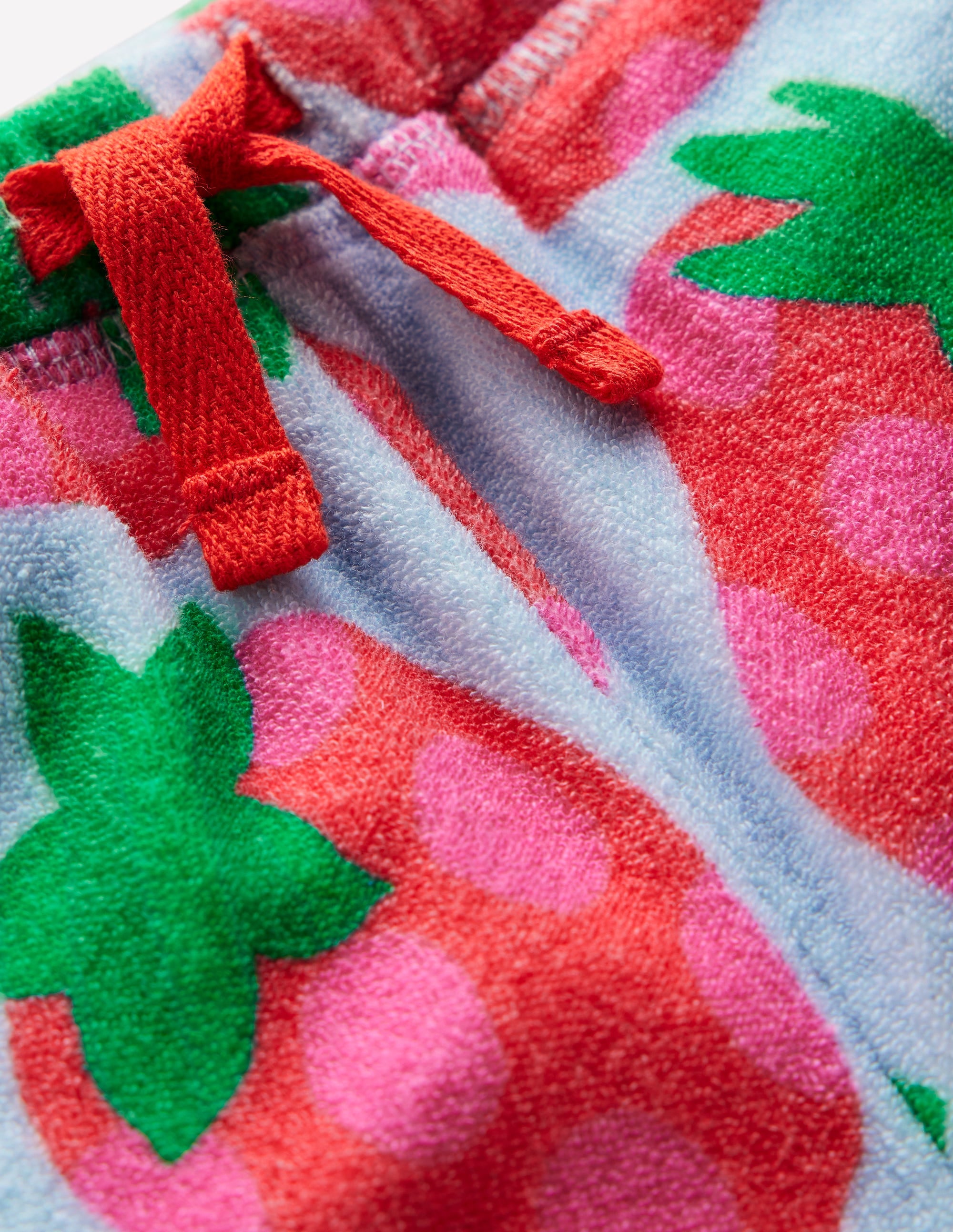  Printed Towelling Short-Misty Blue Spotty Strawberry、mySite、ashleygrahame