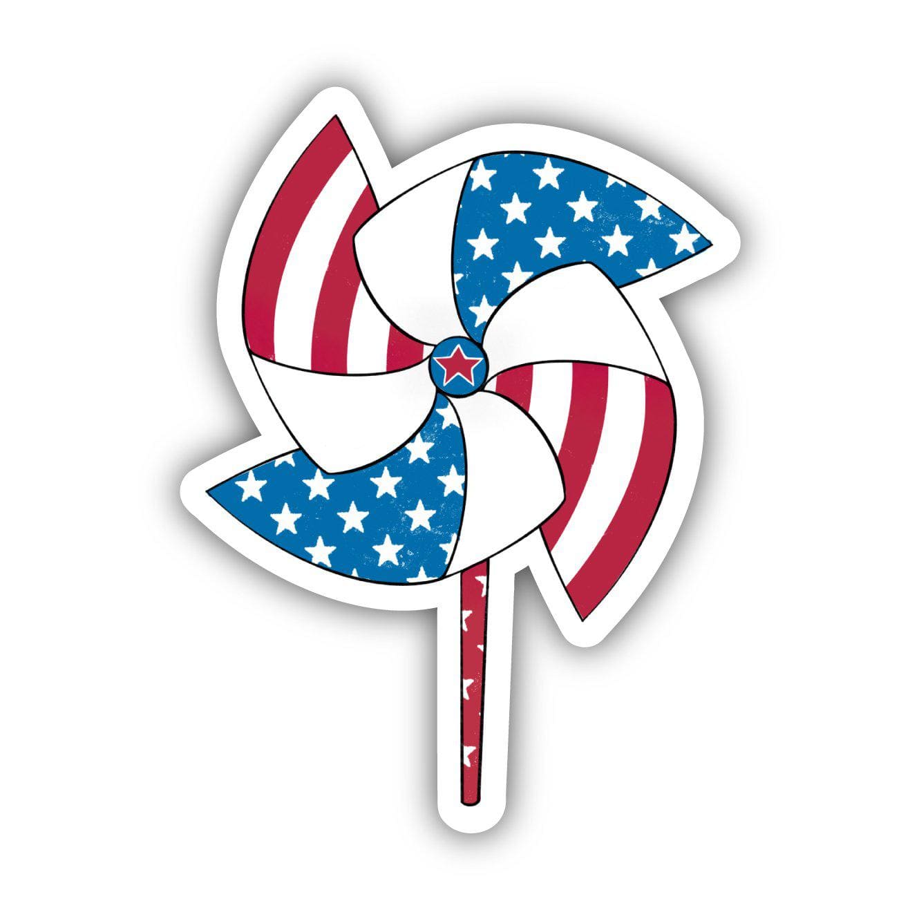  USA Pinwheel Sticker、mySite、elrpsem3k