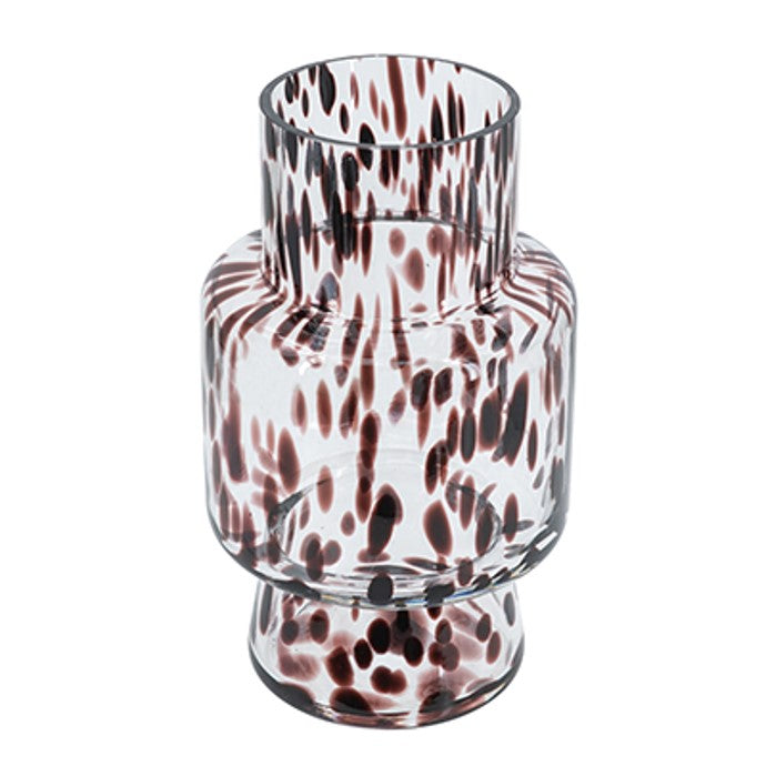  Amber Glass Accent Vase、mySite、elrpsem3k