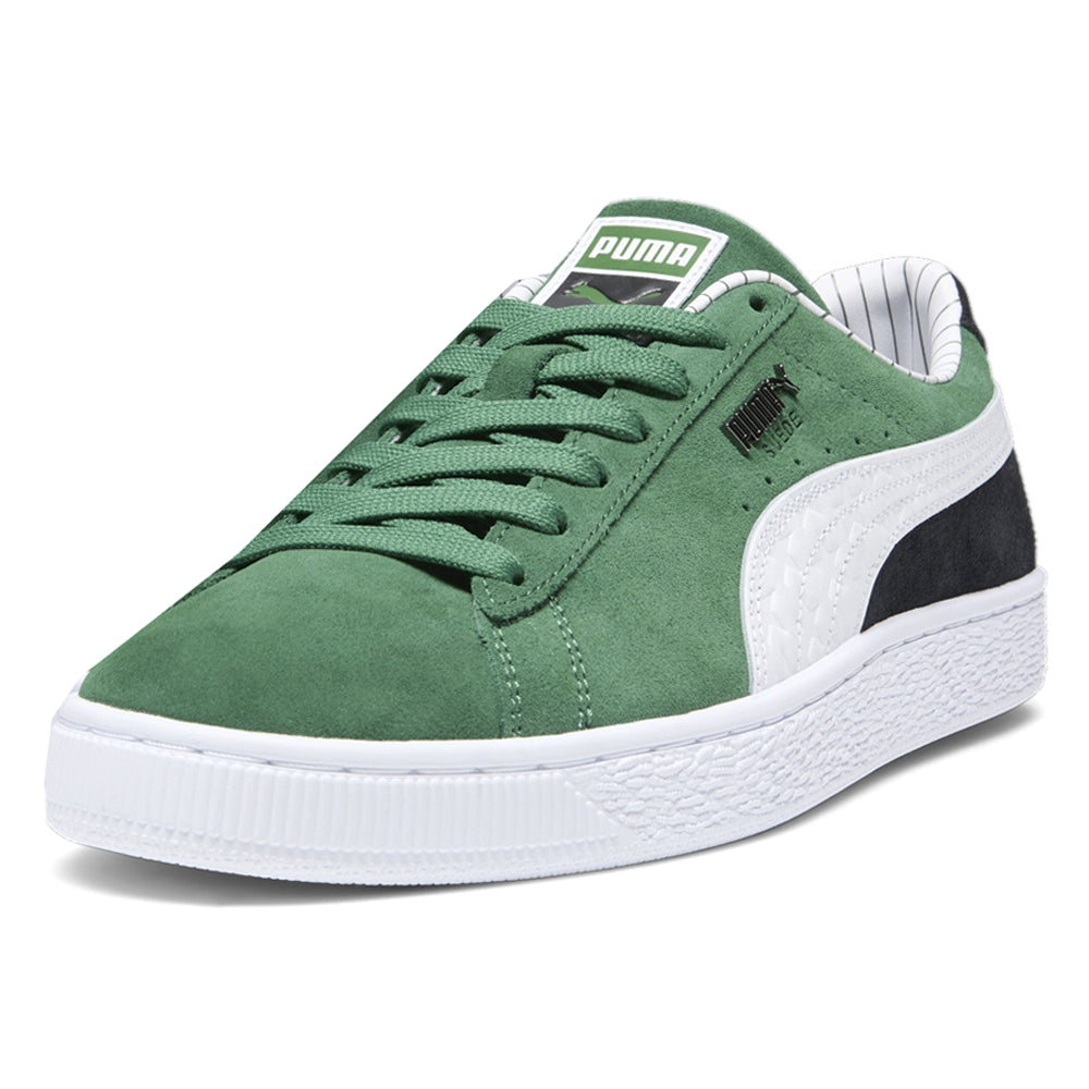 Suede Pinstripe Sports Club Lace Up Sneakers、mySite、gtrtttuynbv