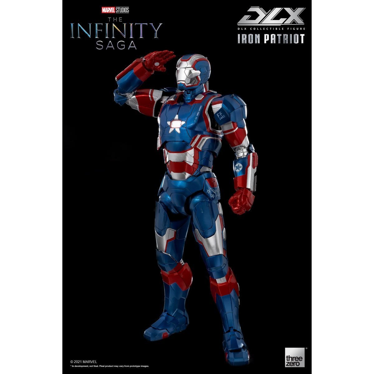 Marvel Studios: The Infinity Saga DLX Iron Patriot Action Figure、mySite、hgirdovlk