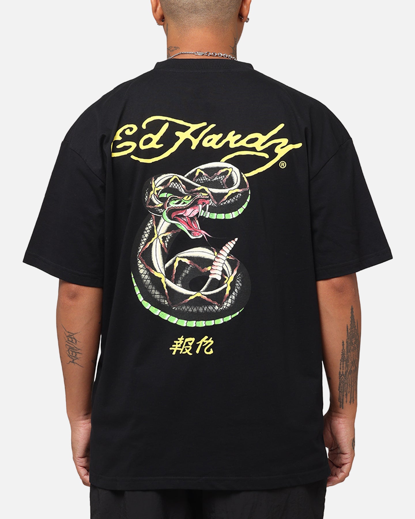 Ed Hardy Rattlesnake Reign T-Shirt Black、mySite、zt4zffjzw