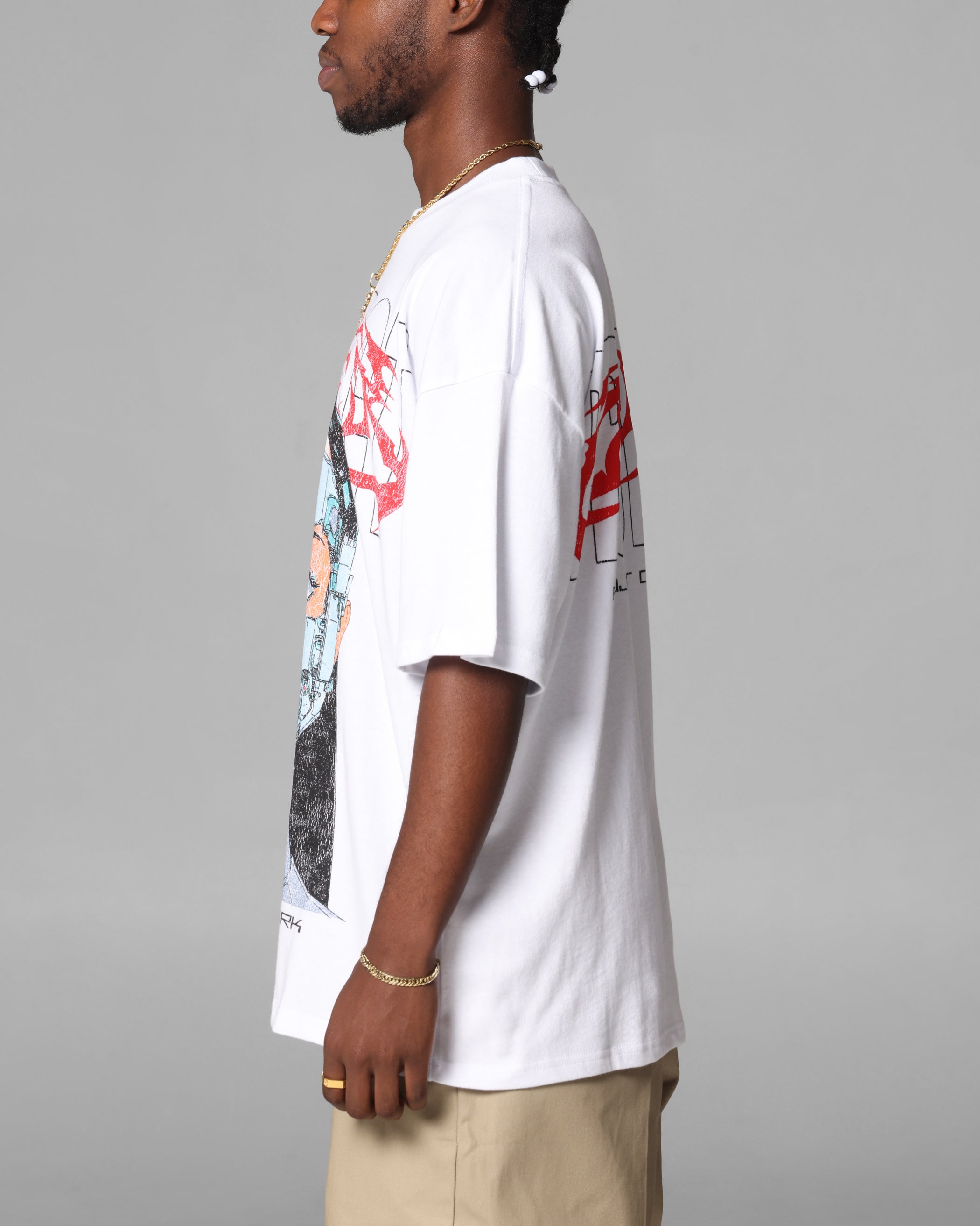 Loiter Cyber Geisha Vintage T-Shirt White、mySite、zt4zffjzw