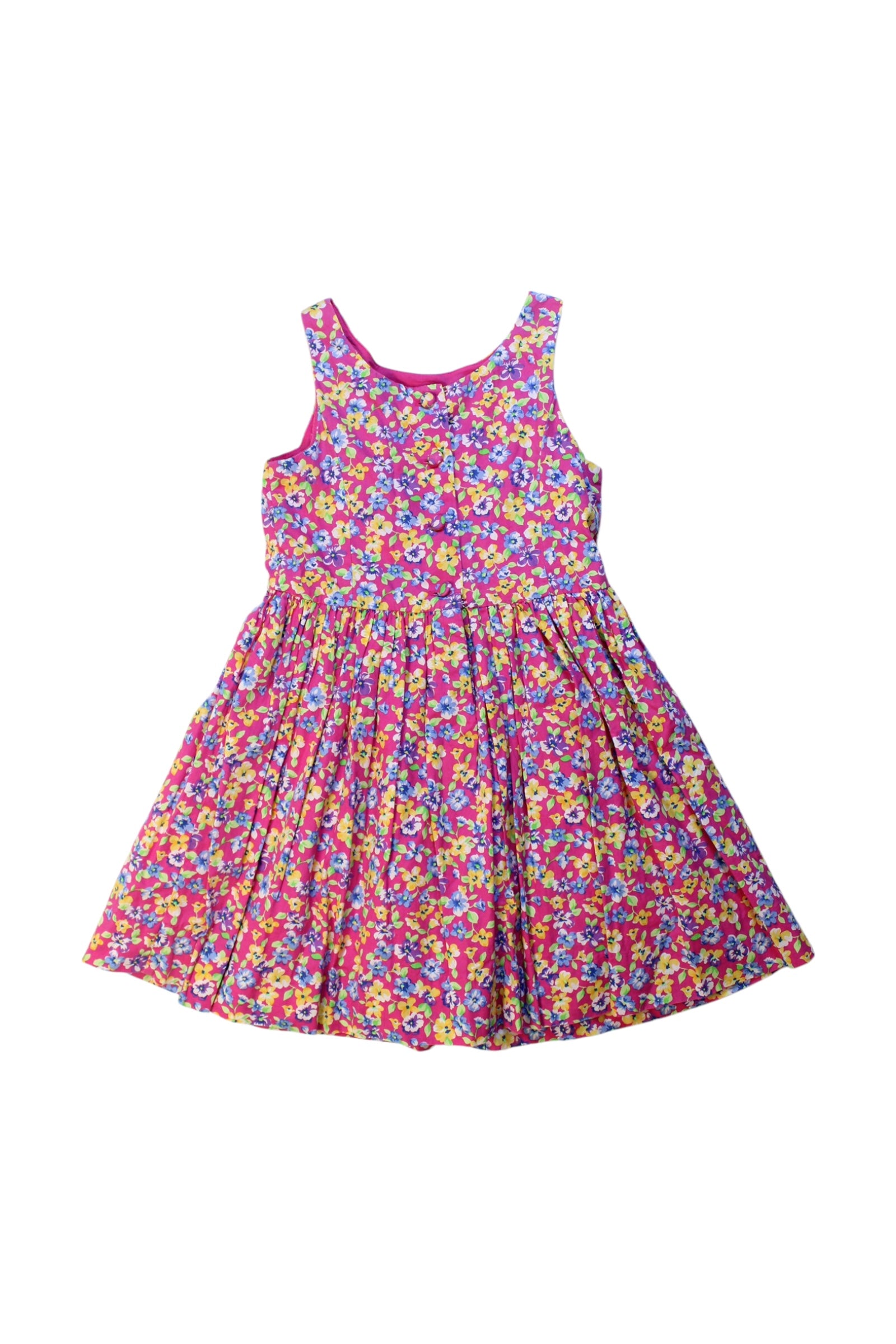 Polo Ralph Lauren Sleeveless Floral Dress 4T、mySite、g9winljtr