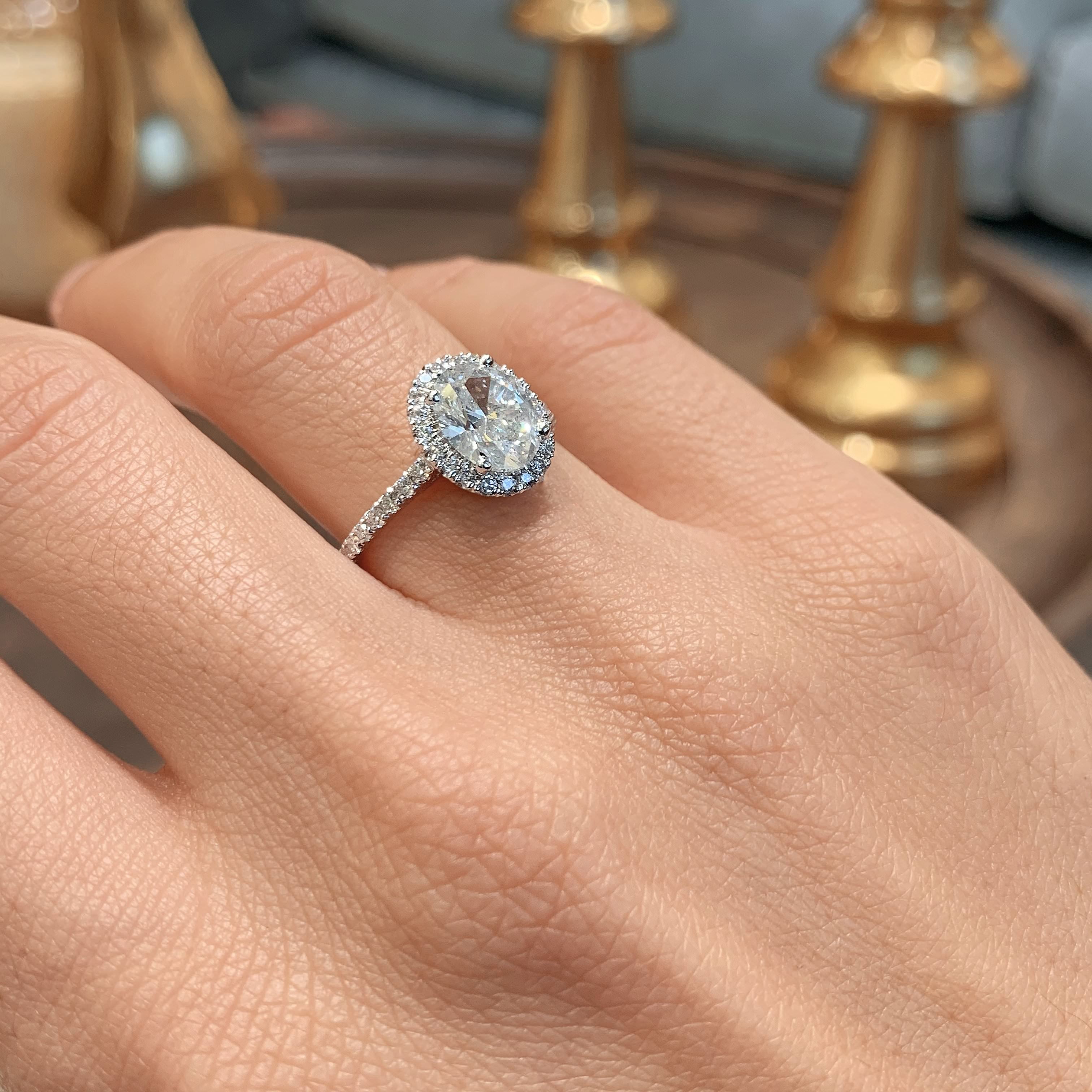 Maria Diamond Engagement Ring -18K White Gold、mySite、hinf8tx79