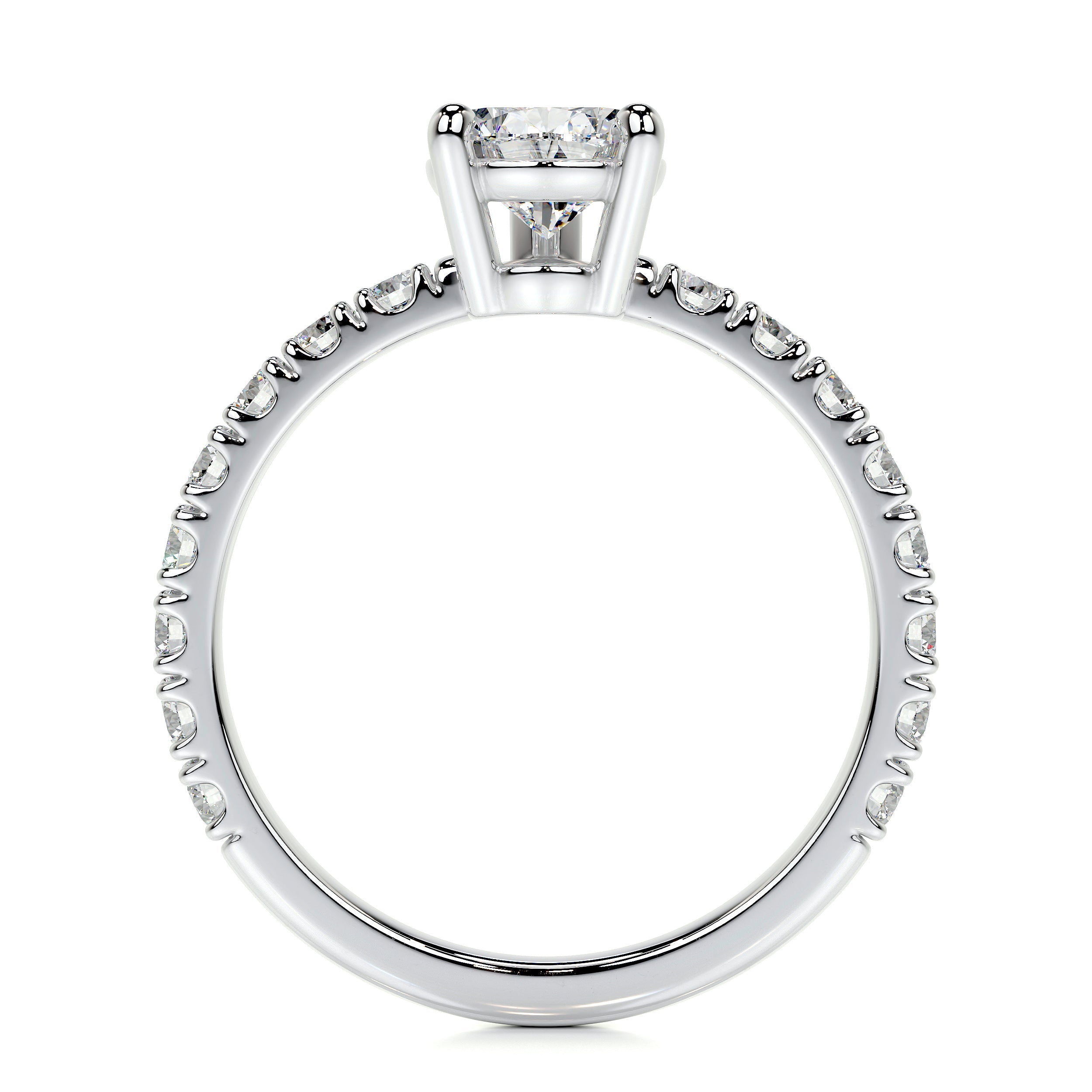 Hailey Lab Grown Diamond Ring -14K White Gold、mySite、hinf8tx79