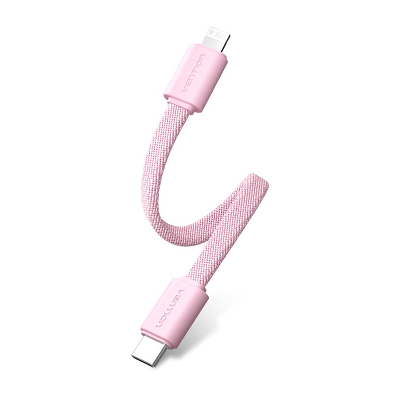 Bi-Directional Charging Cable 11CM for 5000mAh Power Bank (USB-C + Lightning) 20W Light Indicator Display Type、mySite、fannypackpong